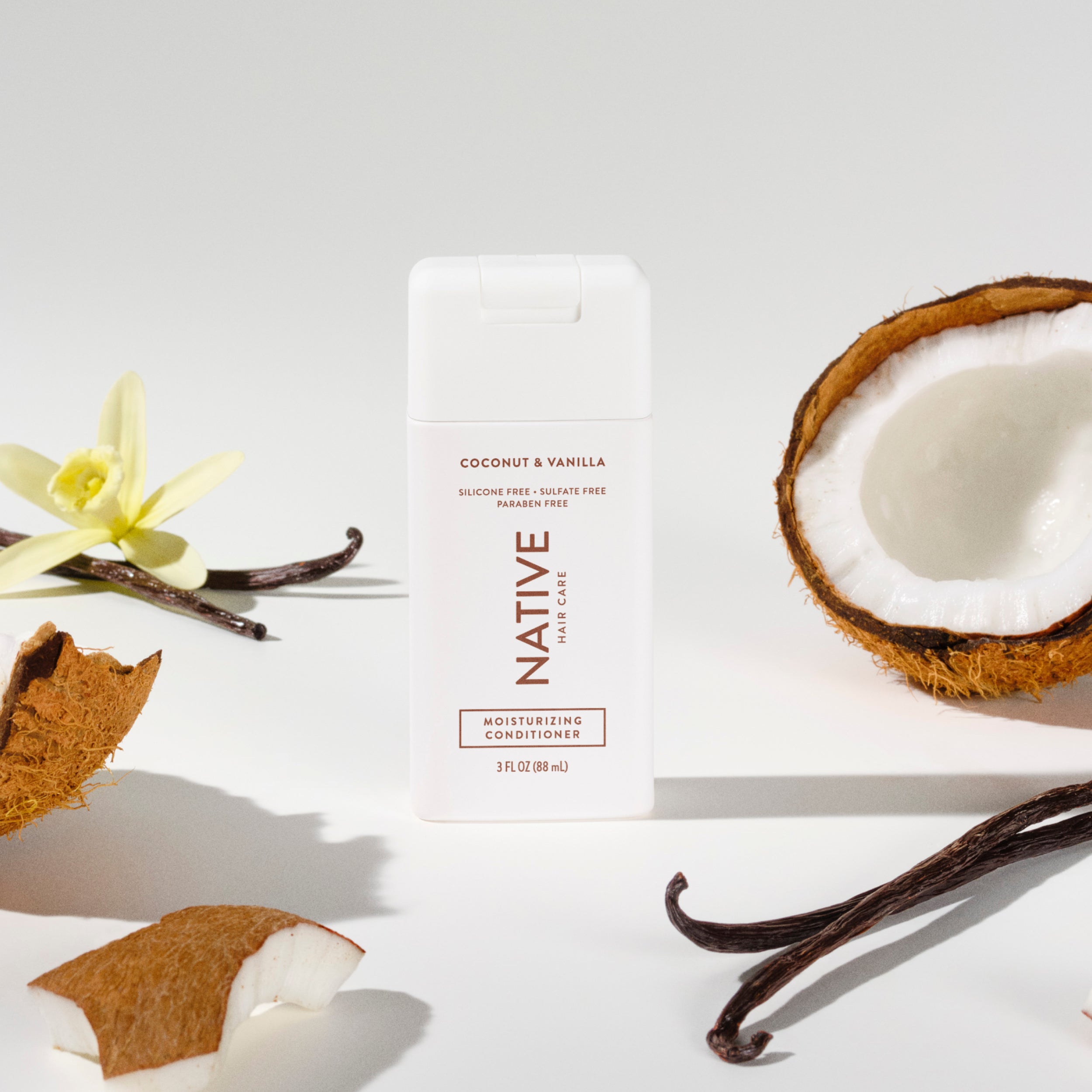Mini Moisturizing Conditioner - Coconut & Vanilla / Classic / 3oz - Clean Care Essential