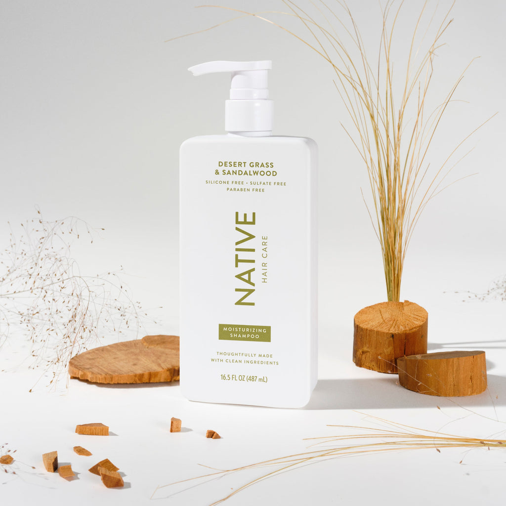 Moisturizing Shampoo - Desert Grass & Sandalwood / Classic / 16.5oz - Clean Care Essential