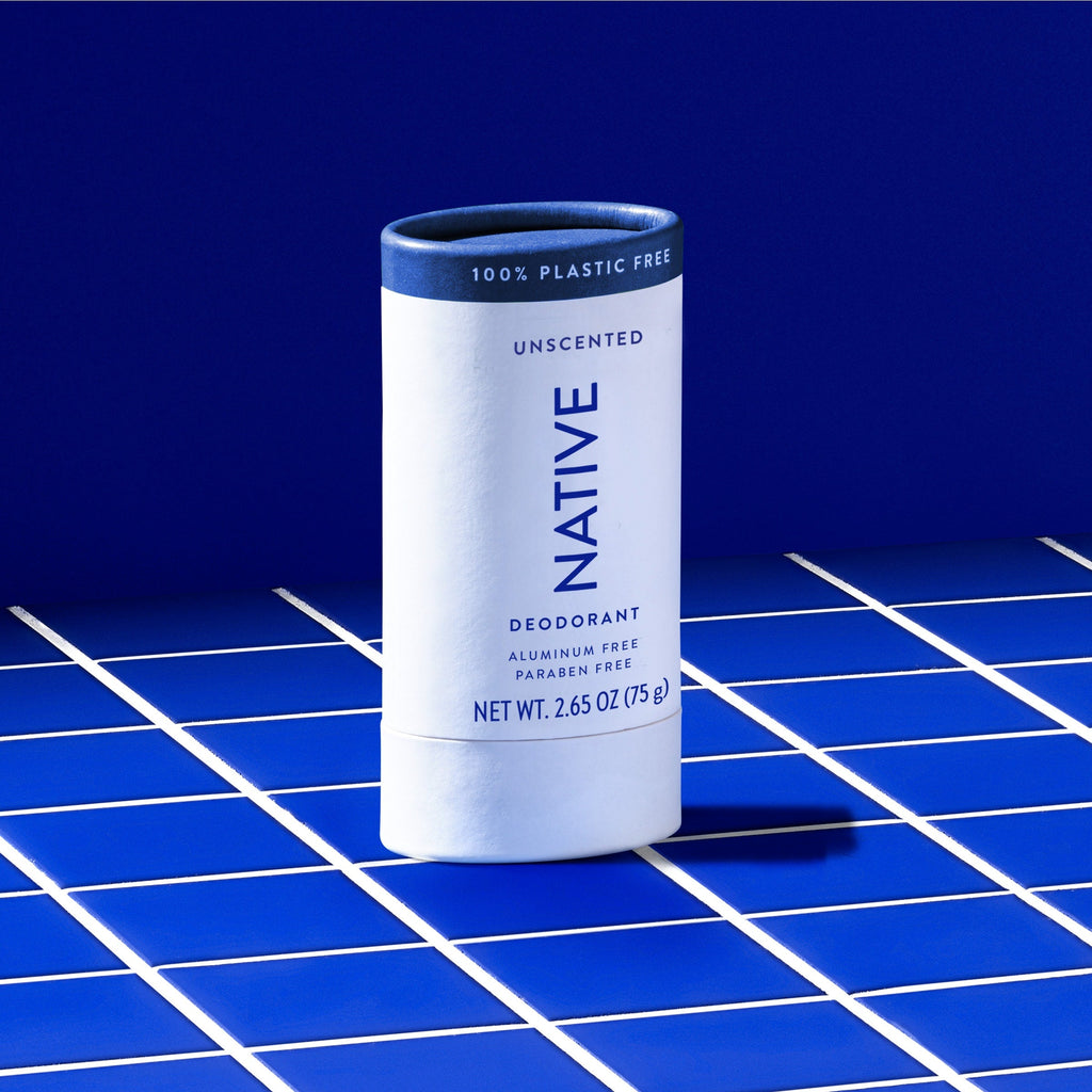 Plastic Free Deodorant Stick - Unscented / Classic / 2.65oz - Clean Care Essential