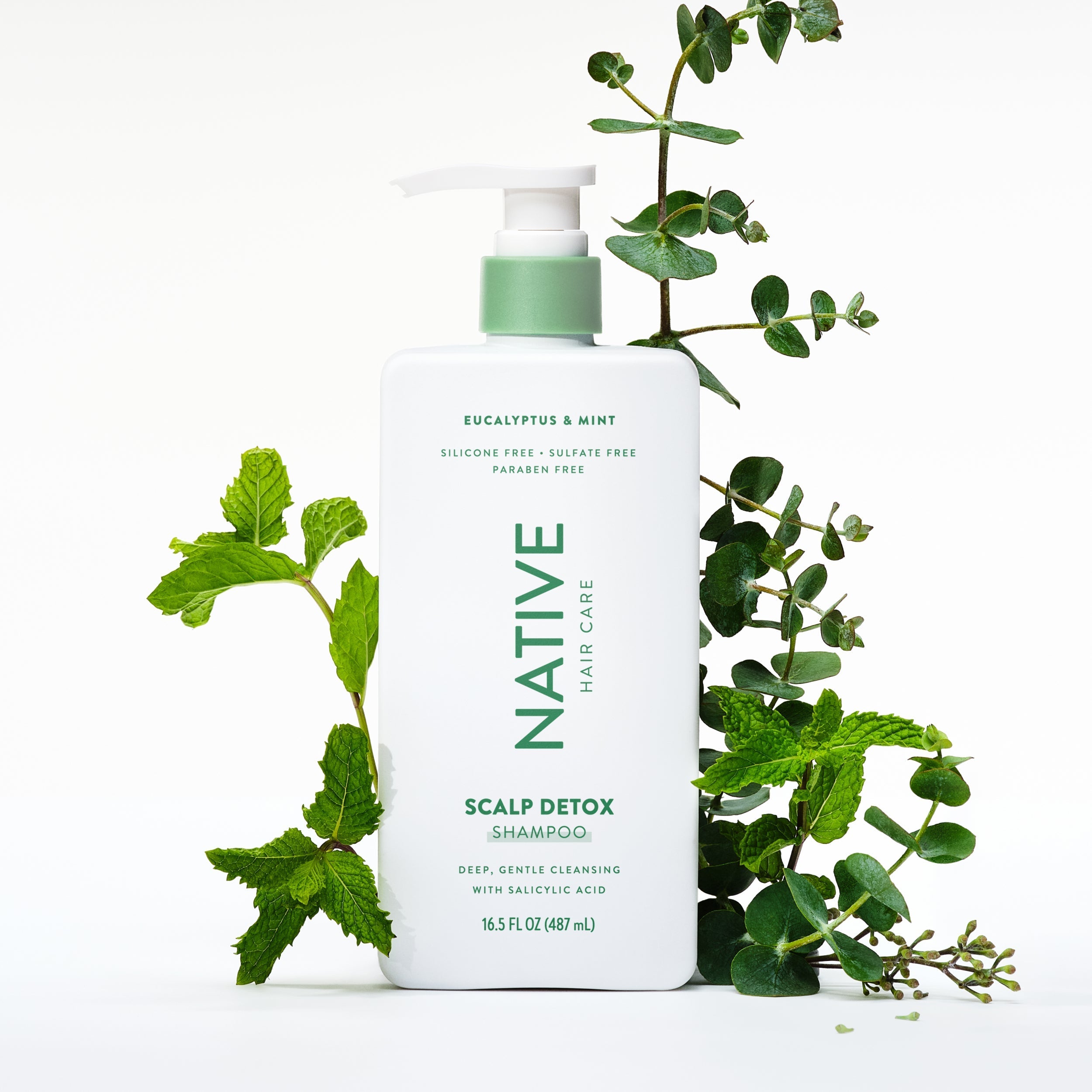 Scalp Detox Shampoo - Eucalyptus & Mint / Classic / 16.5oz - Clean Care Essential
