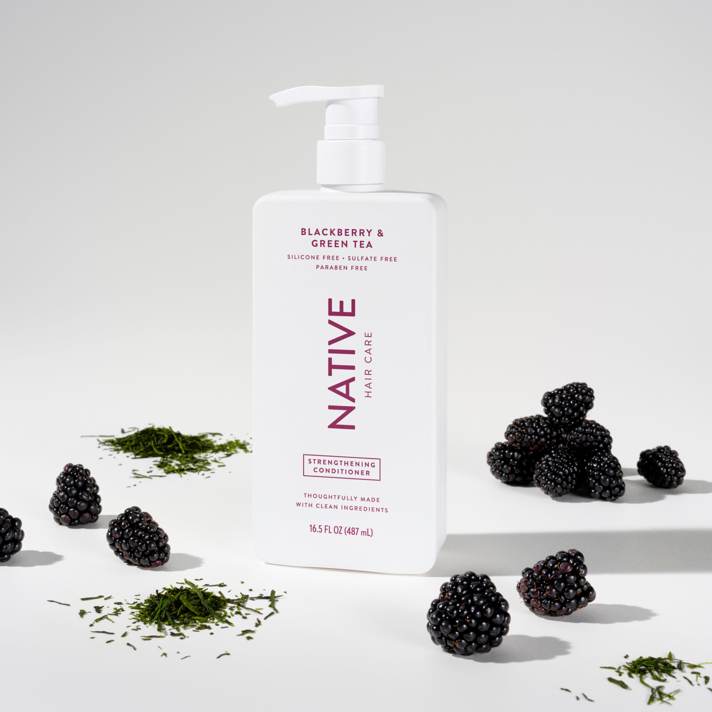 Strengthening Conditioner - Blackberry & Green Tea / Classic / 16.5oz - Clean Care Essential