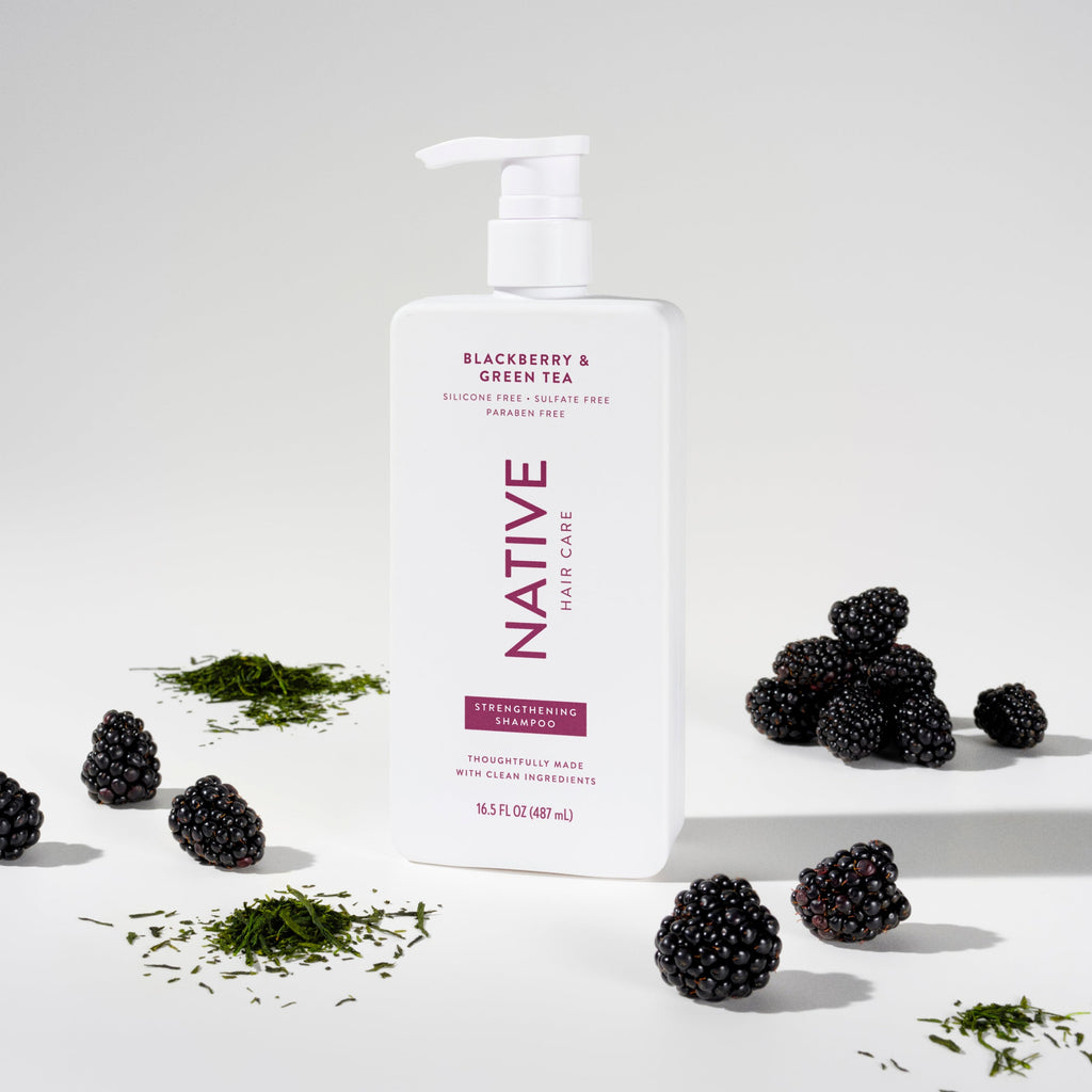 Strengthening Shampoo - Blackberry & Green Tea / Classic / 16.5oz - Clean Care Essential