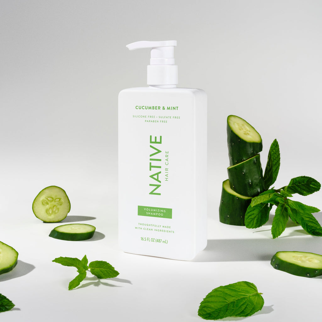 Volumizing Shampoo - Cucumber & Mint / Classic / 16.5oz - Clean Care Essential