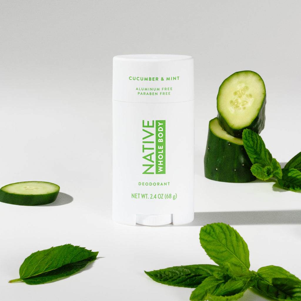 Whole Body Deodorant Stick - Cucumber & Mint / Classic / 2.4oz - Clean Care Essential