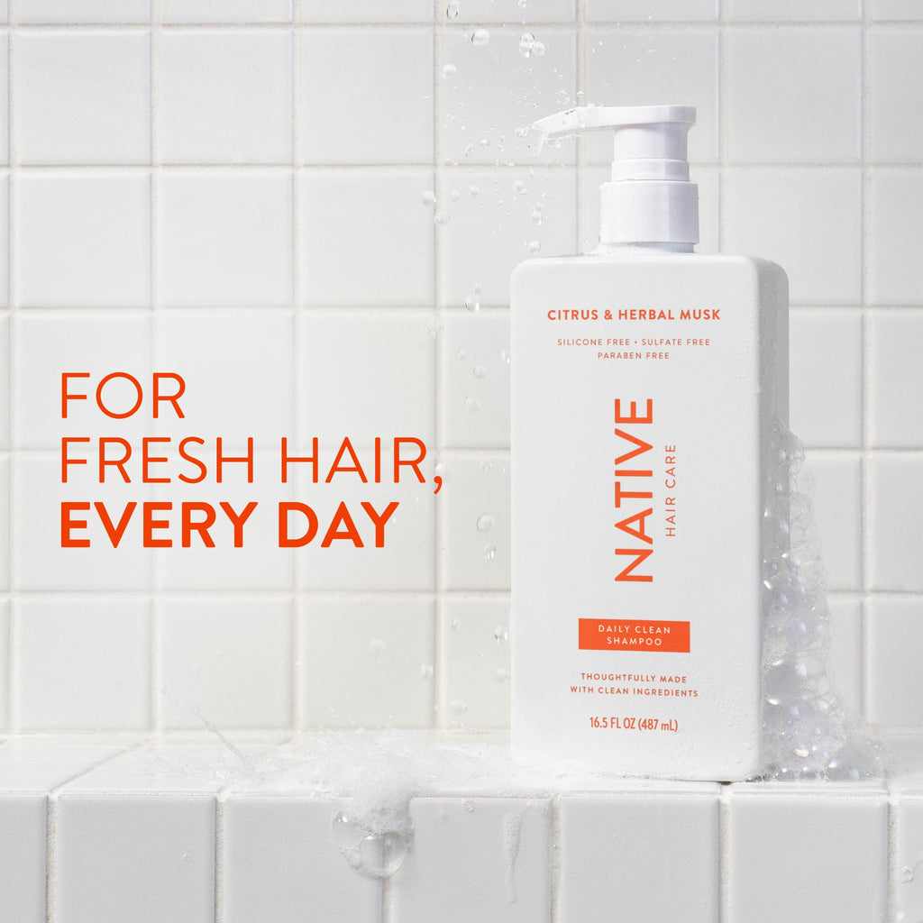 Daily Clean Shampoo - Citrus & Herbal Musk / Classic / 16.5oz - Clean Care Essential