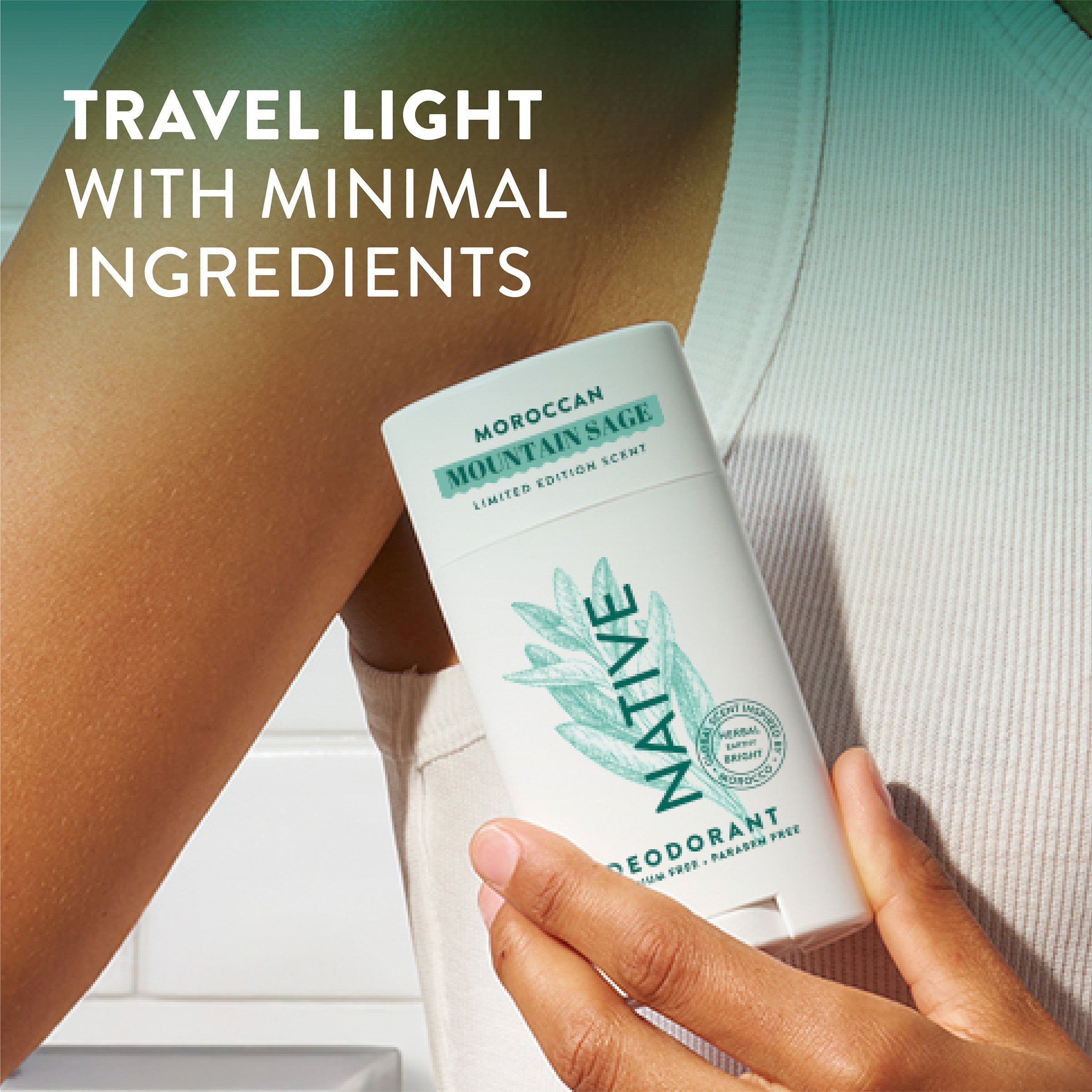 Deodorant Stick - Moroccan Mountain Sage / Limited Edition / 2.65oz - Clean Care Essential