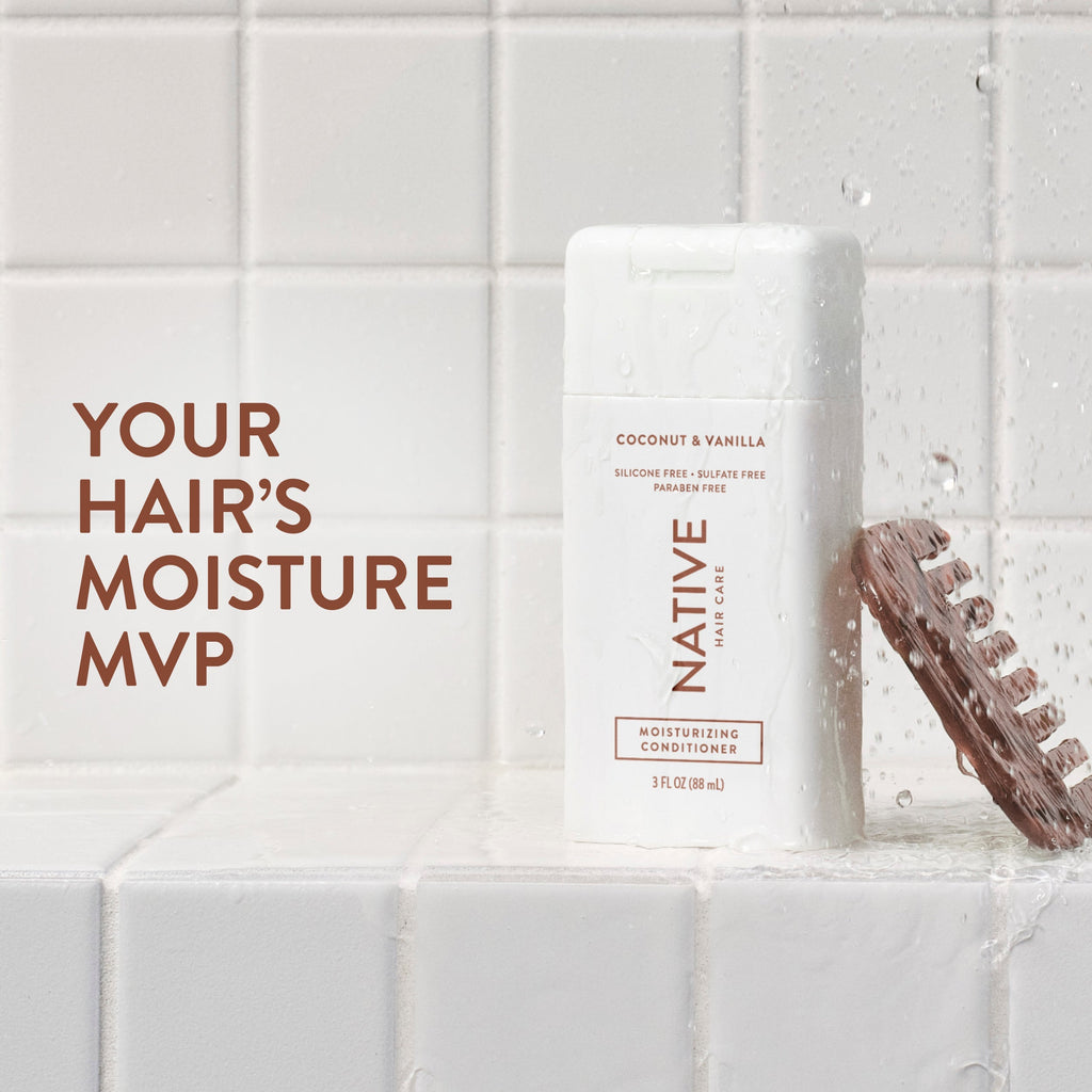 Mini Moisturizing Conditioner - Coconut & Vanilla / Classic / 3oz - Clean Care Essential