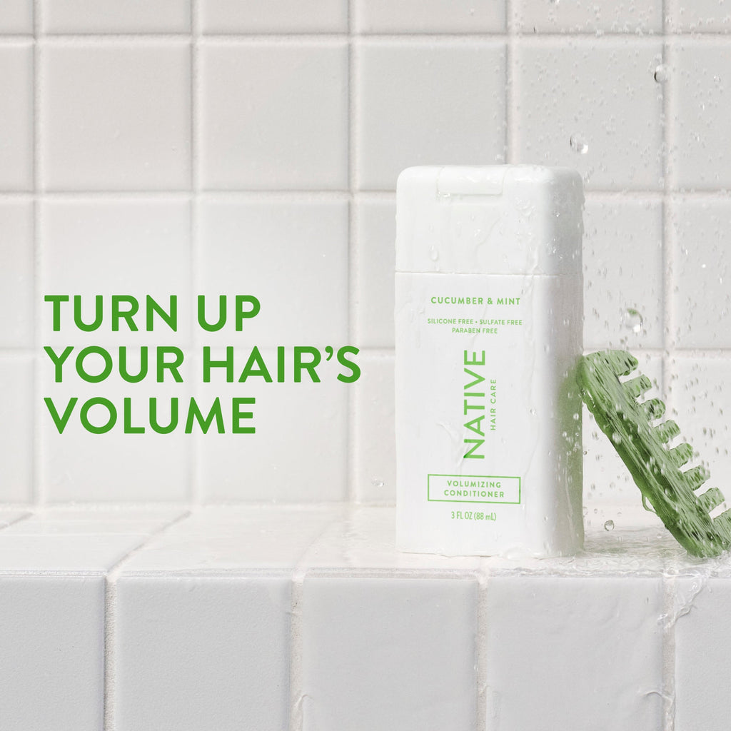 Mini Volumizing Conditioner - Cucumber & Mint / Classic / 3oz - Clean Care Essential