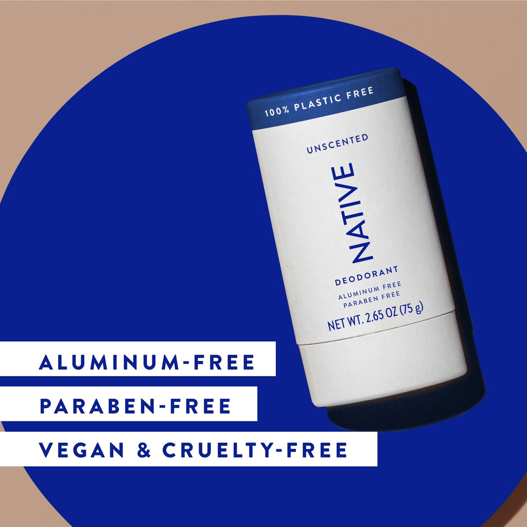 Plastic Free Deodorant Stick - Unscented / Classic / 2.65oz - Clean Care Essential