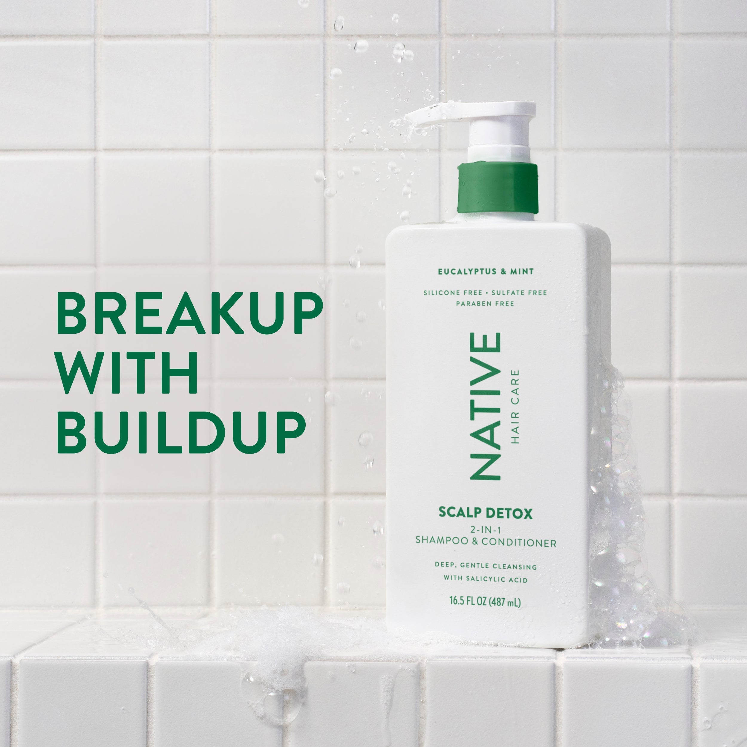 Scalp Detox 2-in-1 Shampoo & Conditioner - Eucalyptus & Mint / Classic / 16.5oz - Clean Care Essential