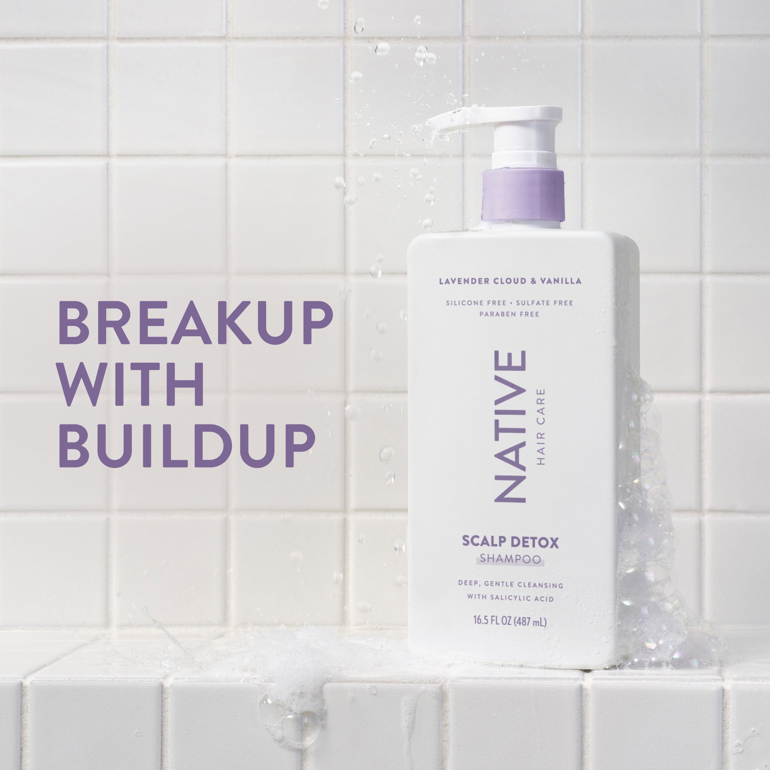 Scalp Detox Shampoo - Lavender Cloud & Vanilla / Classic / 16.5oz - Clean Care Essential
