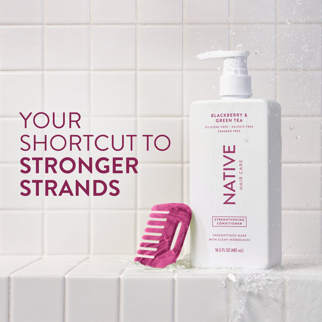 Strengthening Conditioner - Blackberry & Green Tea / Classic / 16.5oz - Clean Care Essential