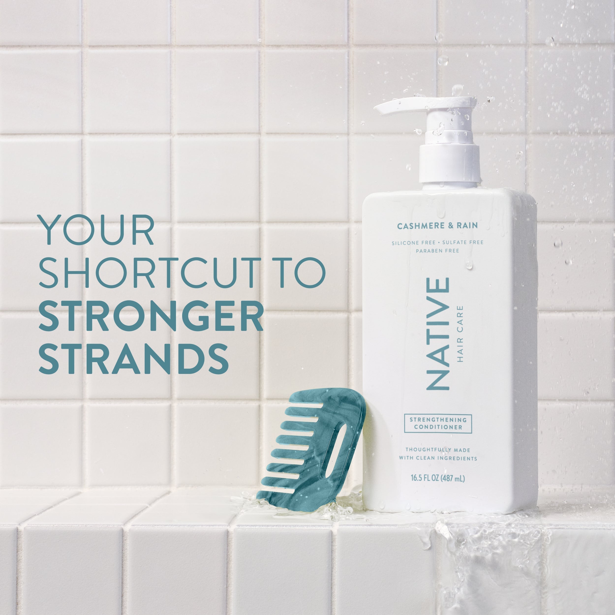 Strengthening Conditioner - Cashmere & Rain / Classic / 16.5oz - Clean Care Essential