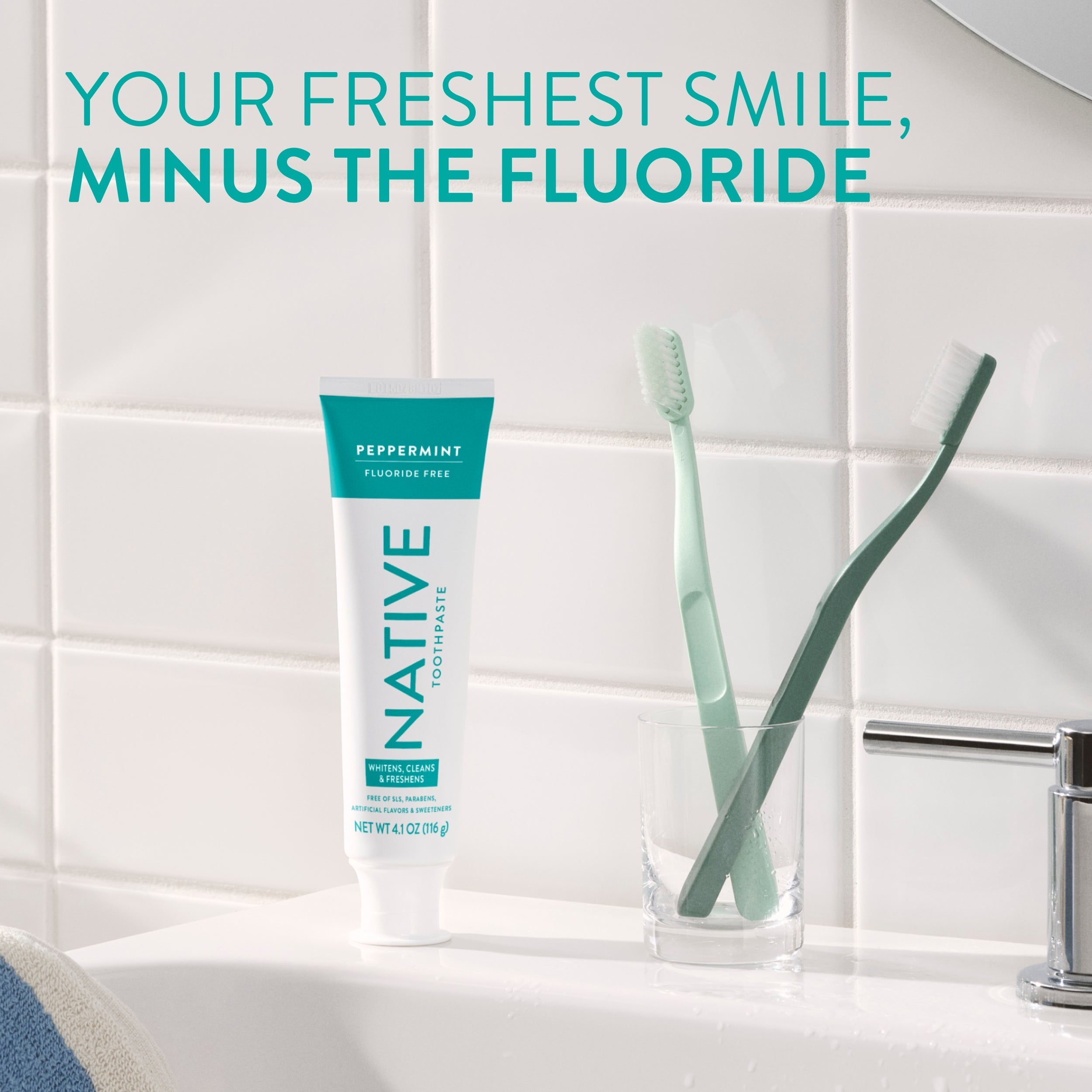 Toothpaste - Peppermint / Classic / 4.1oz - Clean Care Essential