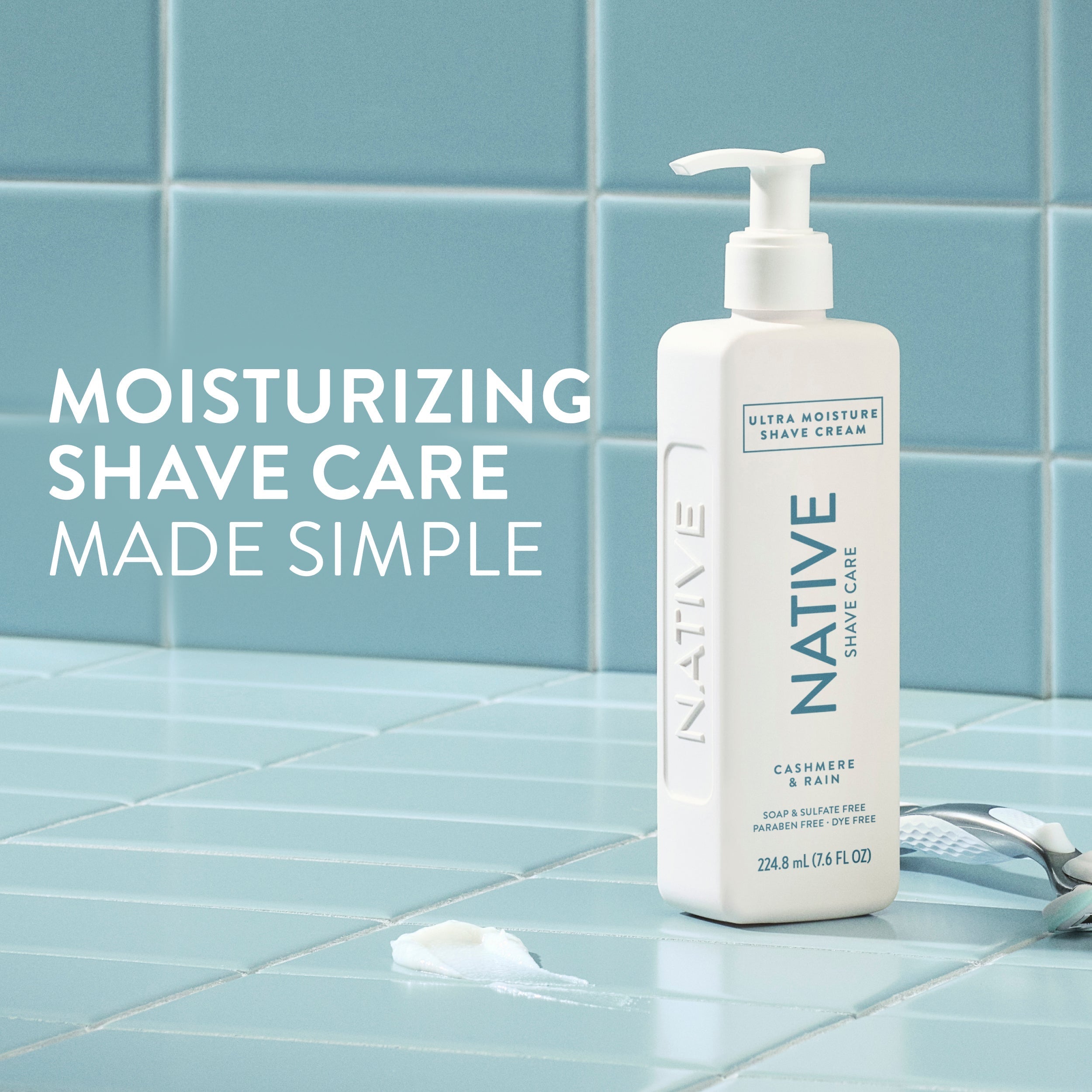 Ultra Moisture Shave Cream - Cashmere & Rain / Classic / 7.6oz - Polished Daily Care
