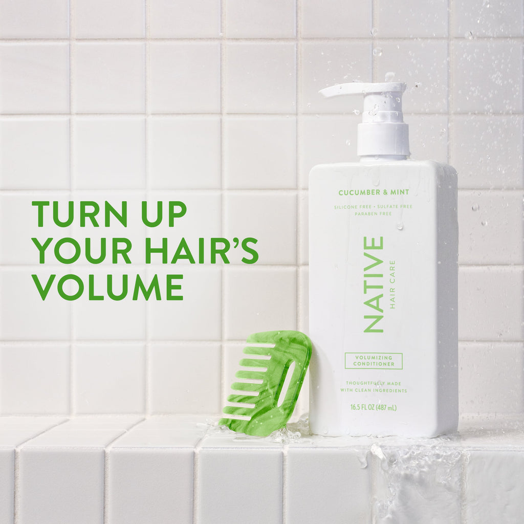 Volumizing Conditioner - Cucumber & Mint / Classic / 16.5oz - Clean Care Essential