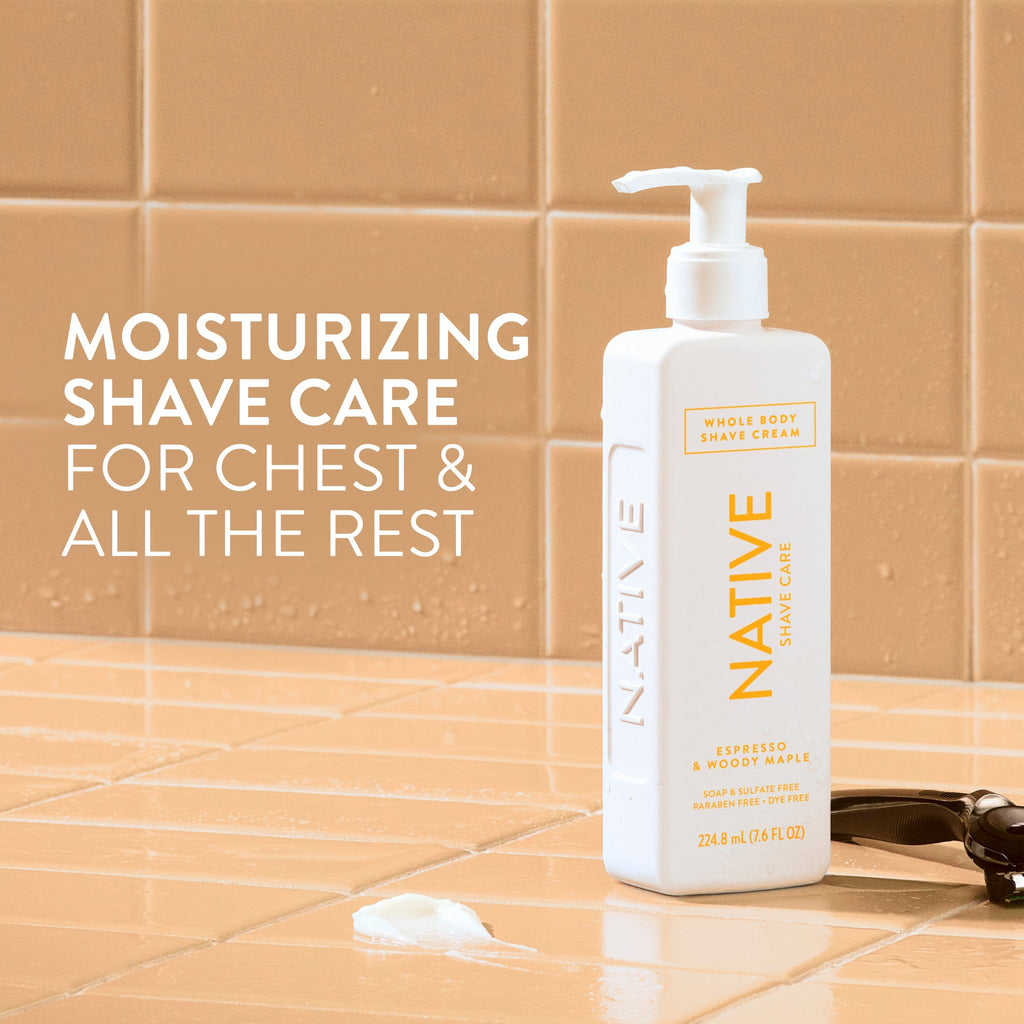 Whole Body Shave Cream - Espresso & Woody Maple / Classic / 7.6oz - Polished Daily Care