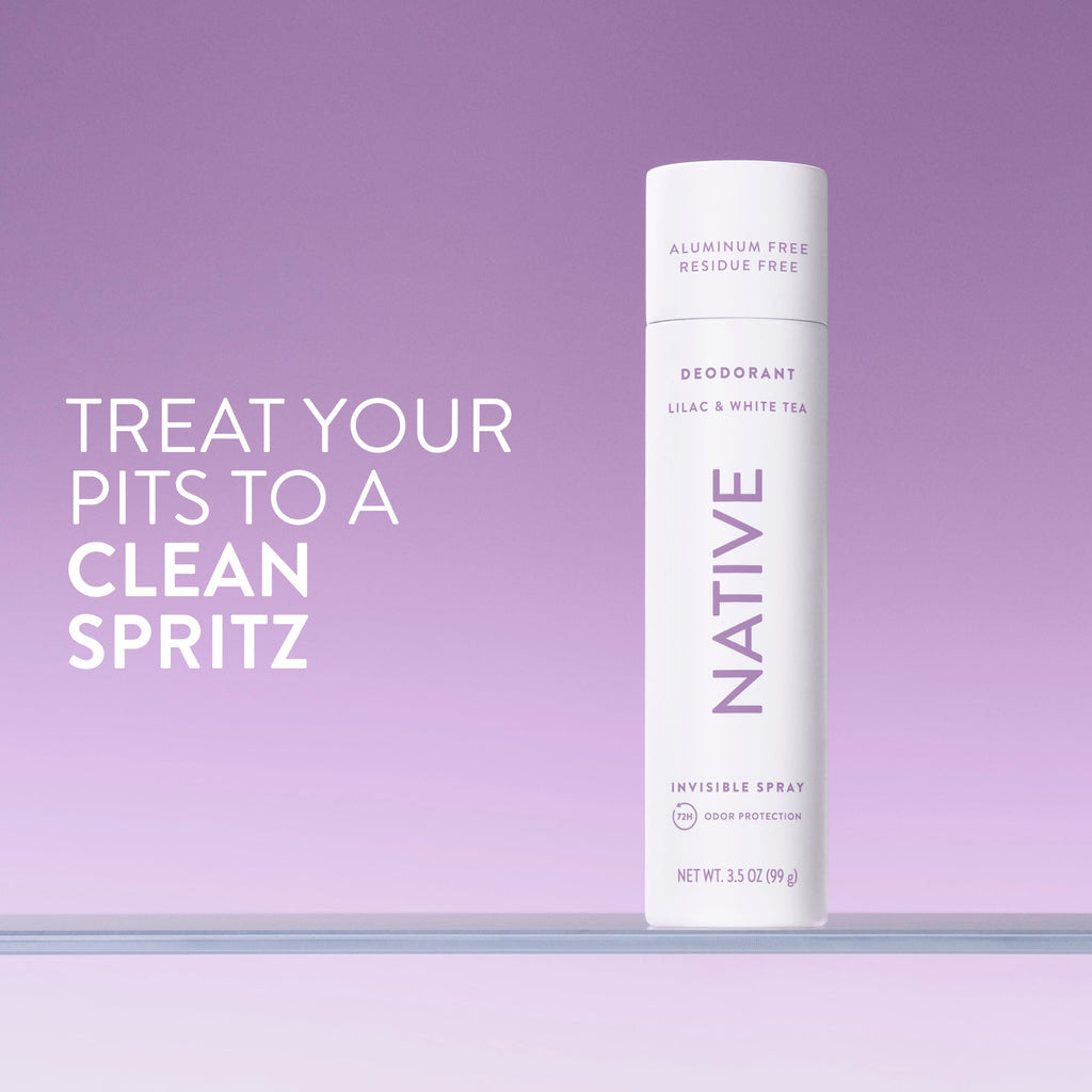 Deodorant Spray - Lilac & White Tea / Classic / 3.5oz - Clean Care Essential