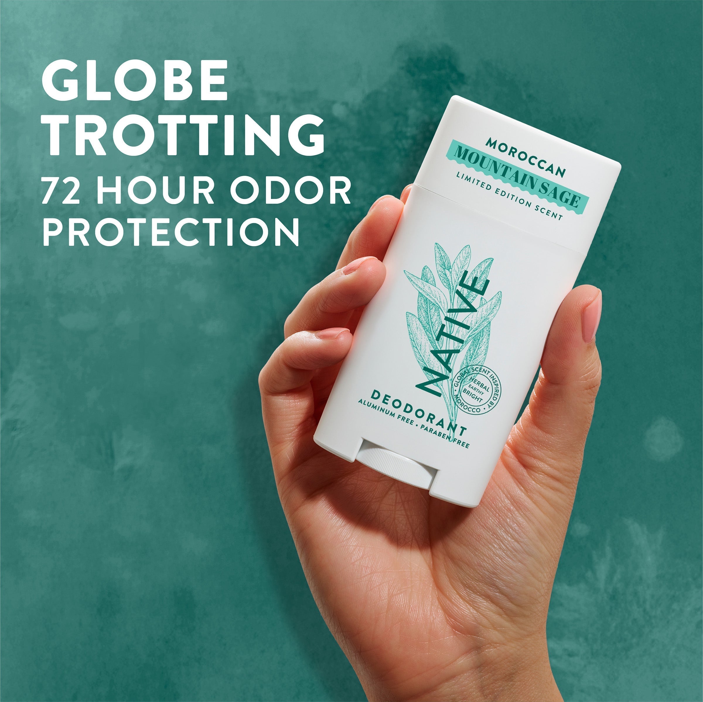 Deodorant Stick - Moroccan Mountain Sage / Limited Edition / 2.65oz - Clean Care Essential