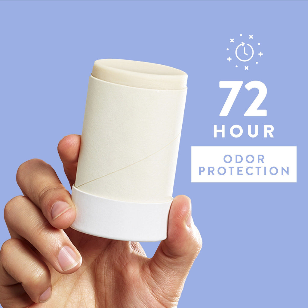 Plastic Free Sensitive Deodorant Stick - Cotton & Lily / Classic / 2.65oz - Clean Care Essential