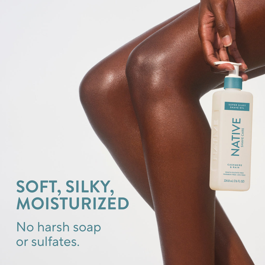 Silky Smooth Shave Oil - Cashmere & Rain / Classic / 7.6oz - Smart Routine Choice