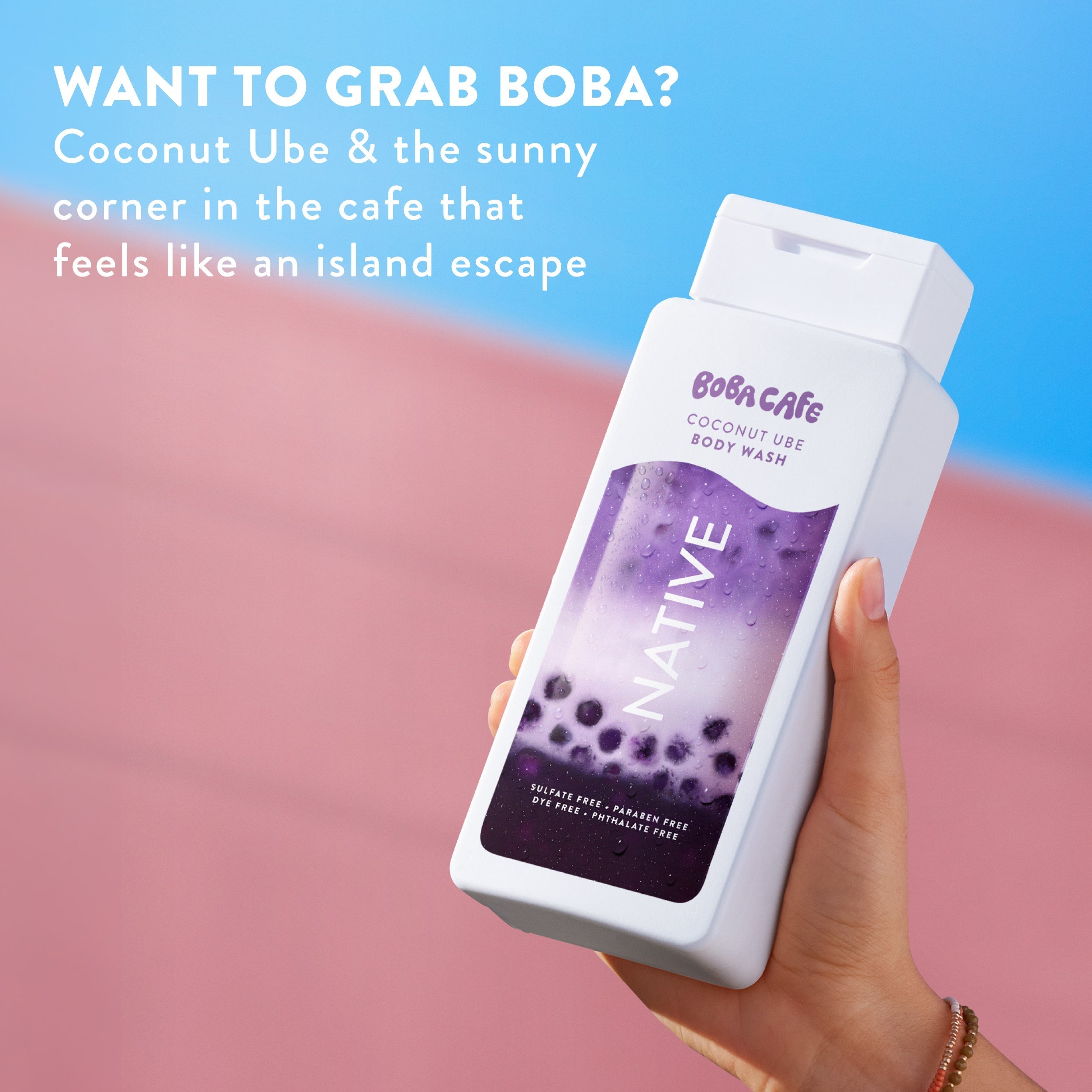 Body Wash - Coconut Ube / Limited Edition / 18oz - Clean Care Essential