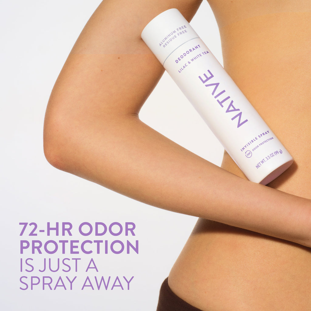 Deodorant Spray - Lilac & White Tea / Classic / 3.5oz - Clean Care Essential