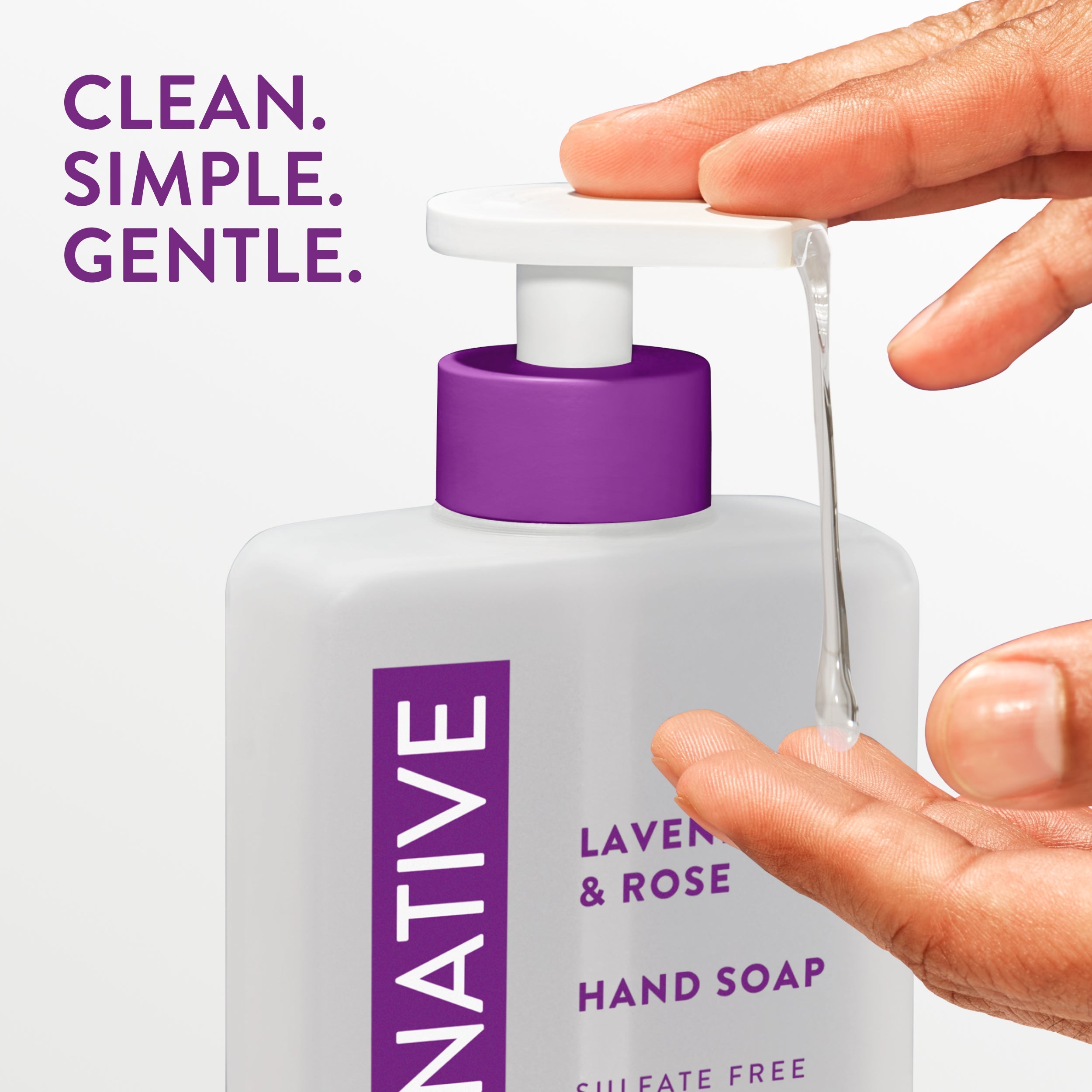 Hand Soap - Lavender & Rose / Classic / 13oz - Clean Care Essential