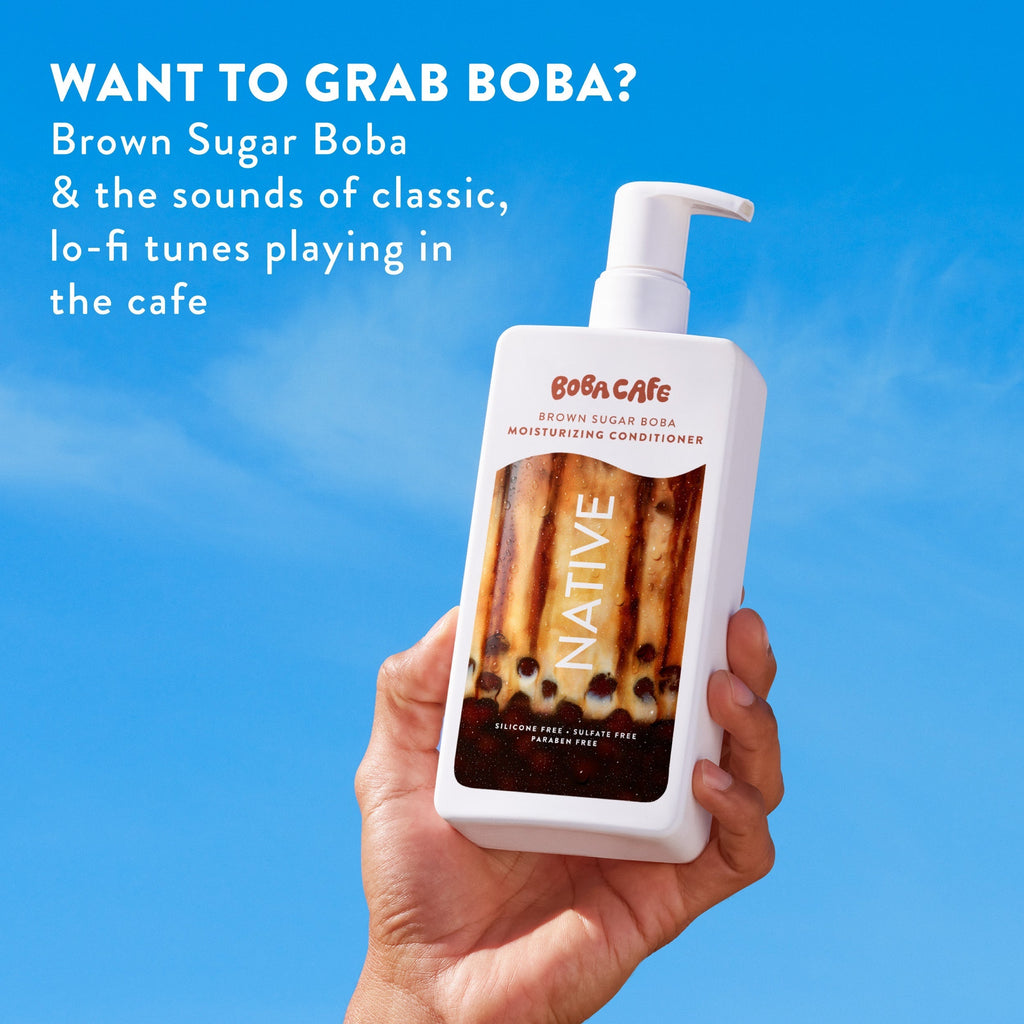 Moisturizing Conditioner - Brown Sugar Boba / Limited Edition / 16.5oz - Clean Care Essential