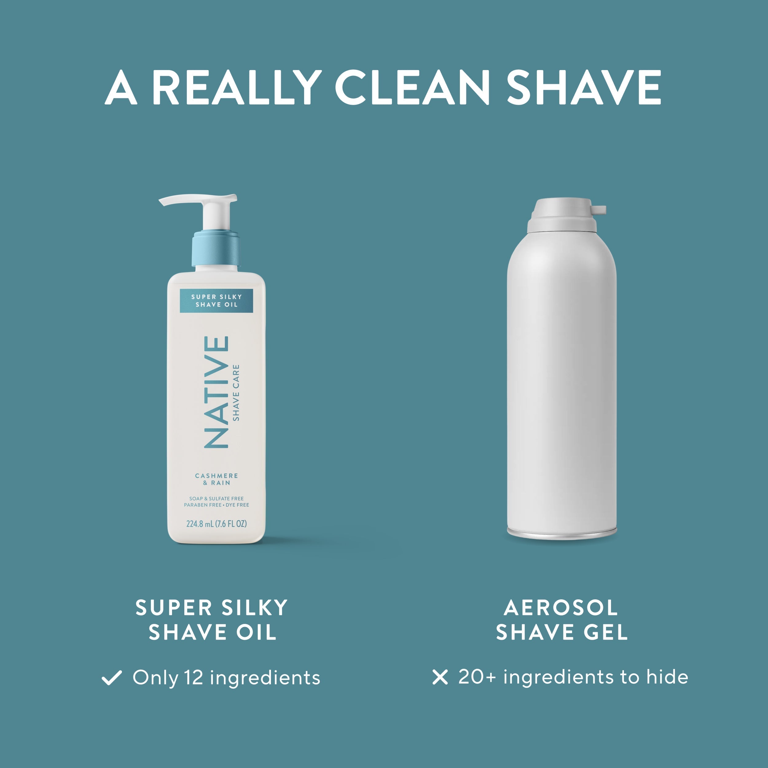 Silky Smooth Shave Oil - Cashmere & Rain / Classic / 7.6oz - Smart Routine Choice