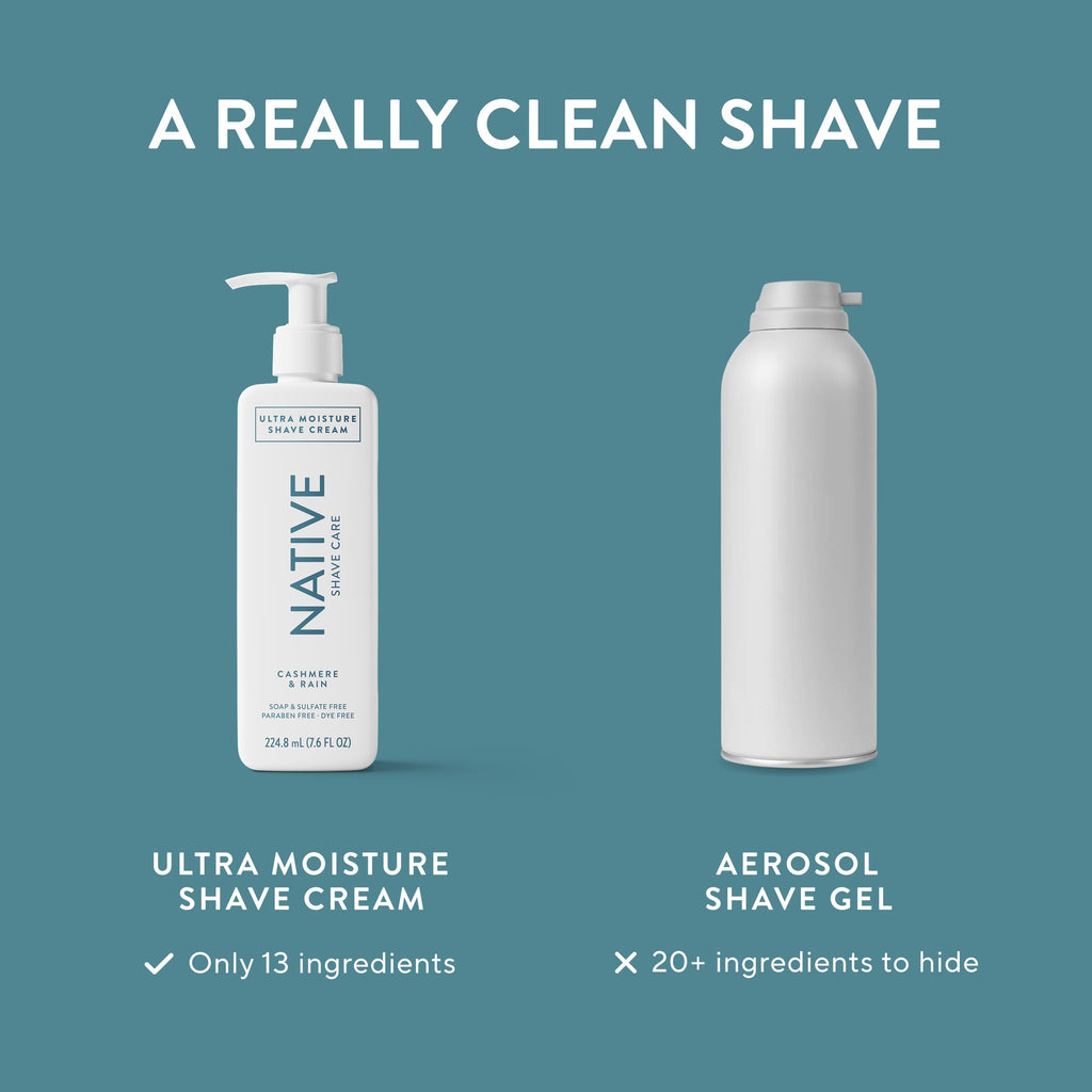 Ultra Moisture Shave Cream - Cashmere & Rain / Classic / 7.6oz - Polished Daily Care