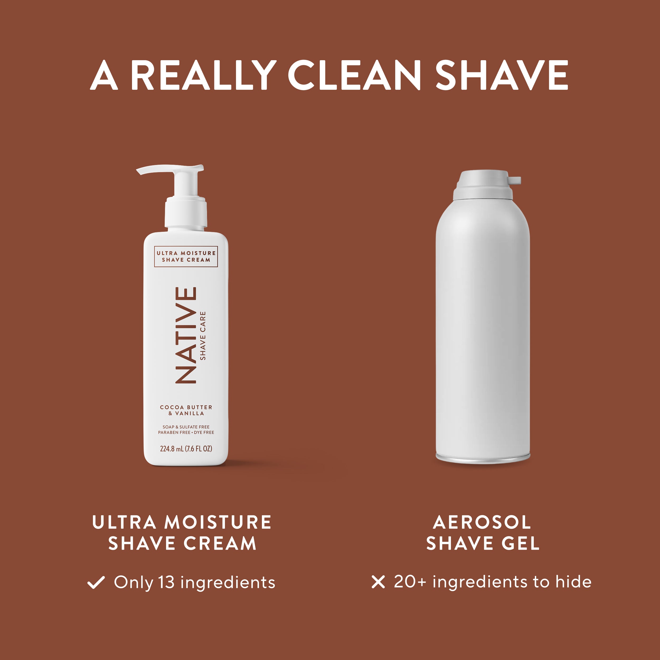 Ultra Moisture Shave Cream - Cocoa Butter & Vanilla / Classic / 7.6oz - Polished Daily Care