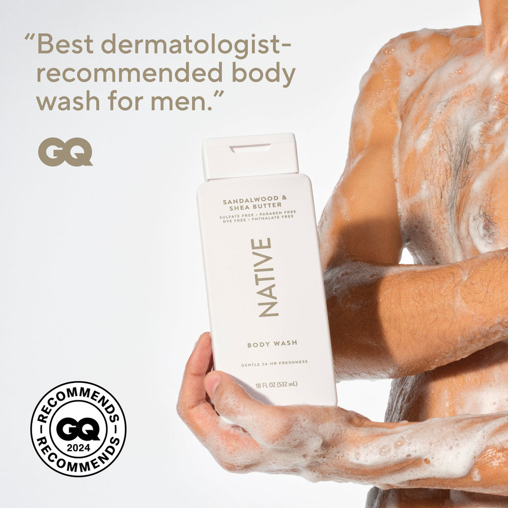Body Wash - Sandalwood & Shea Butter / Classic / 18oz - Clean Care Essential