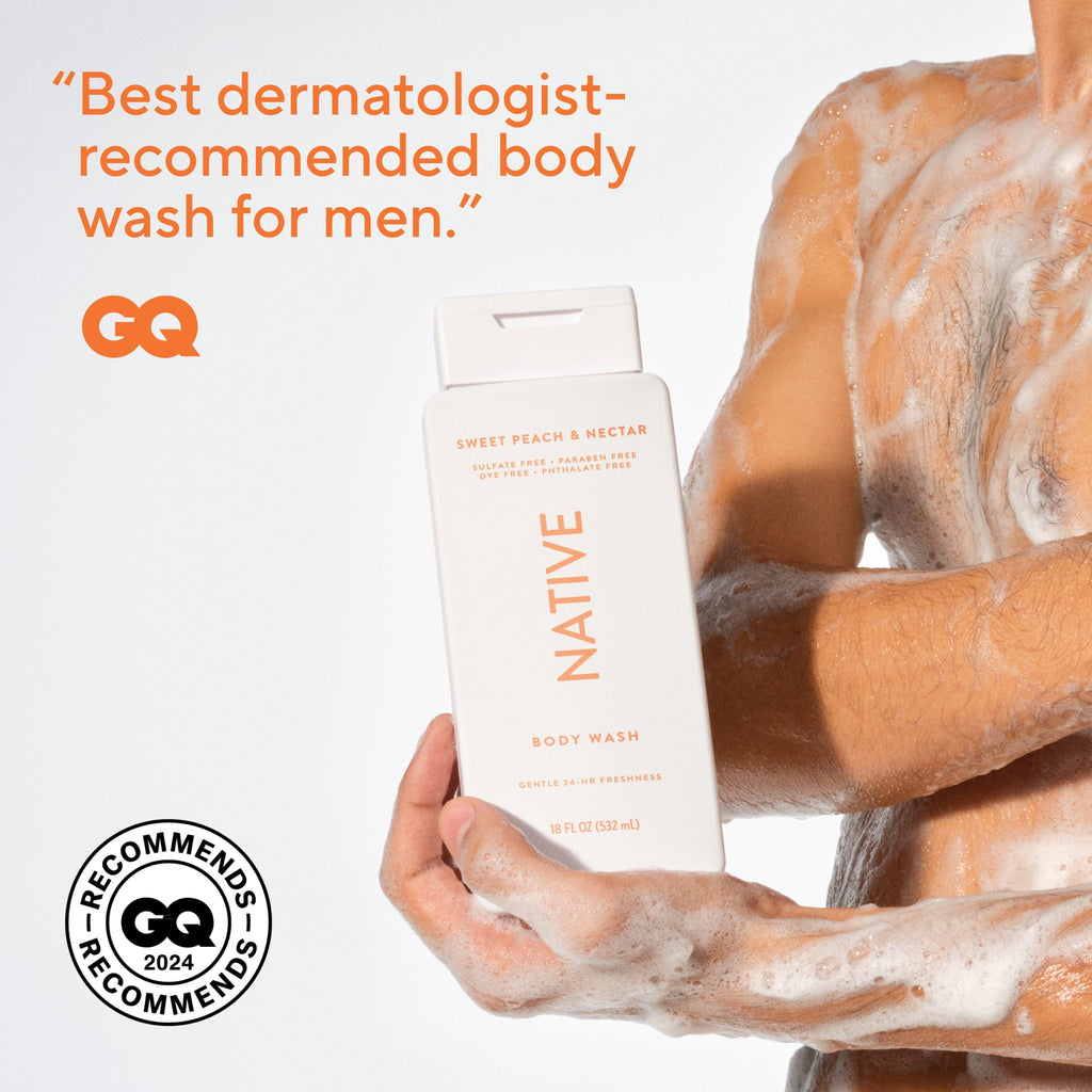 Body Wash - Sweet Peach & Nectar / Classic / 18oz - Clean Care Essential