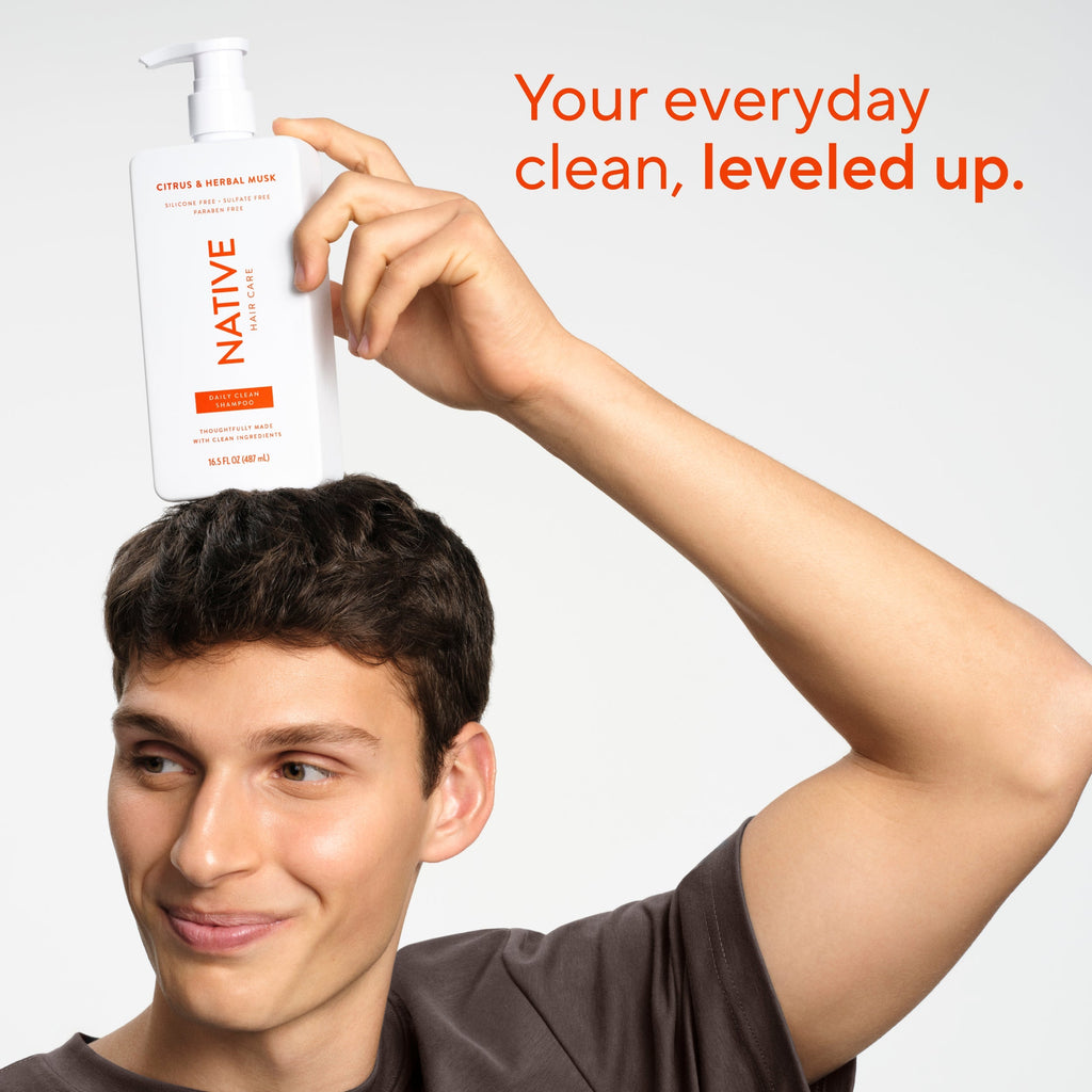 Daily Clean Shampoo - Citrus & Herbal Musk / Classic / 16.5oz - Clean Care Essential