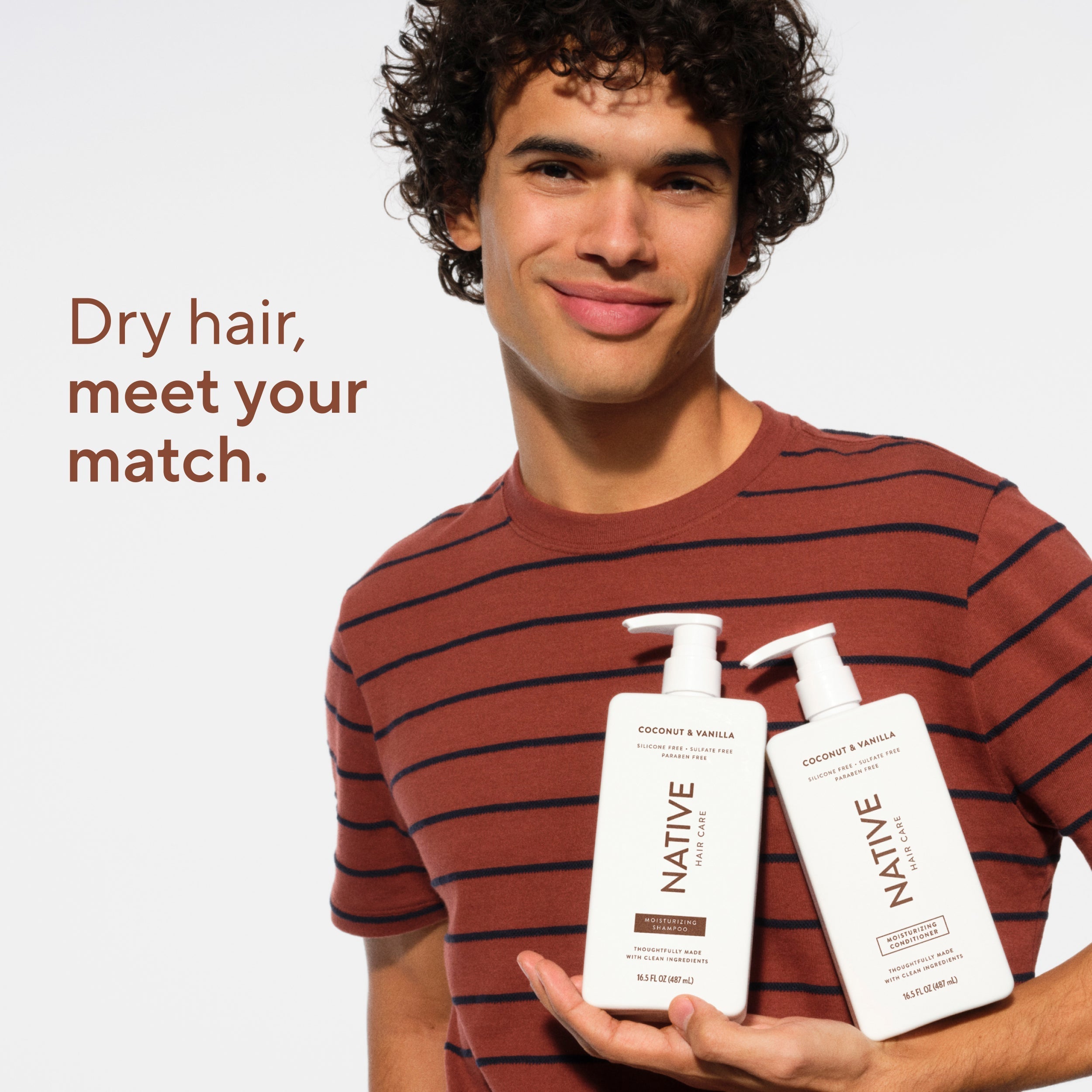 Moisturizing Shampoo - Coconut & Vanilla / Classic / 16.5oz - Clean Care Essential