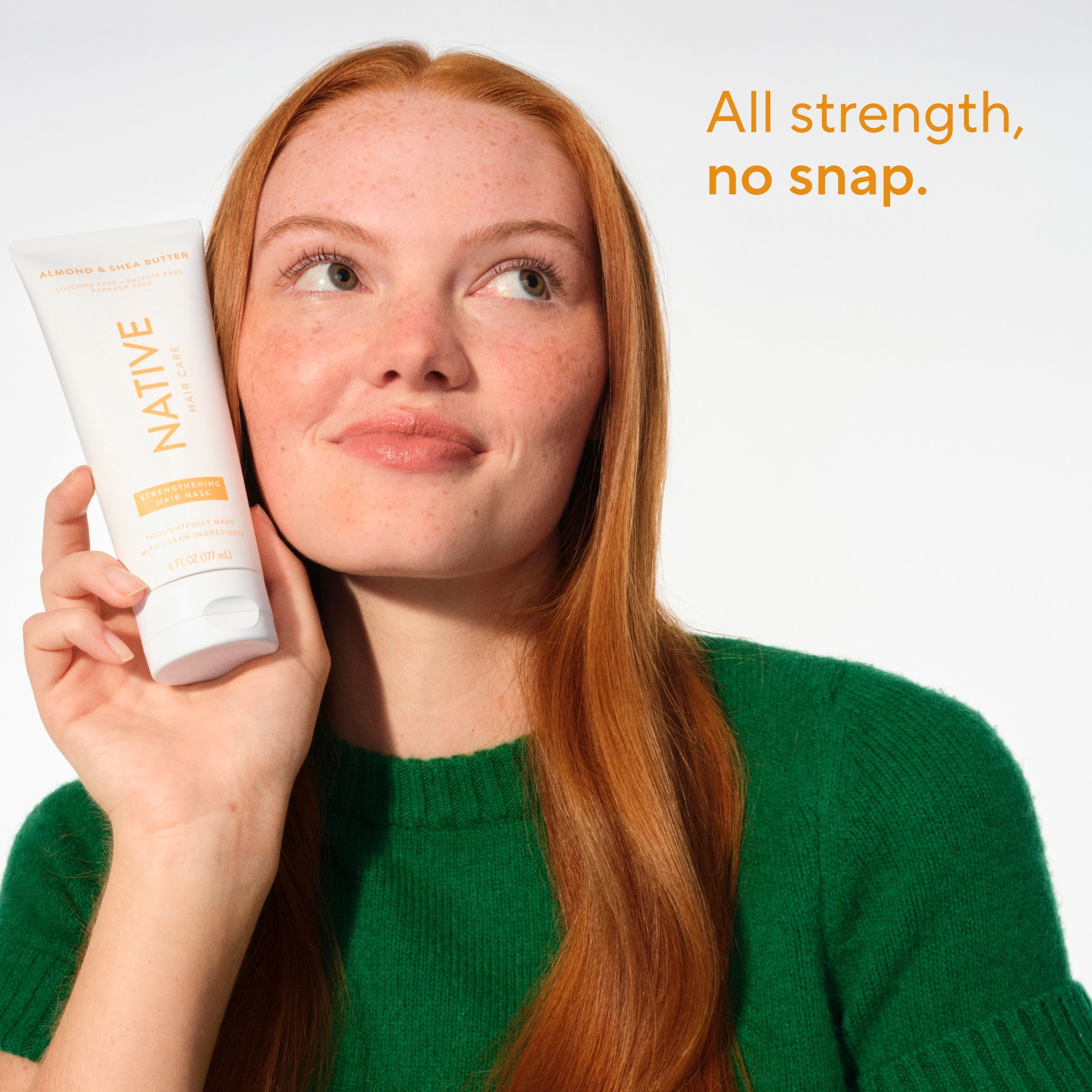 Strengthening Hair Mask - Almond & Shea Butter / Classic / 6oz - Smart Routine Choice