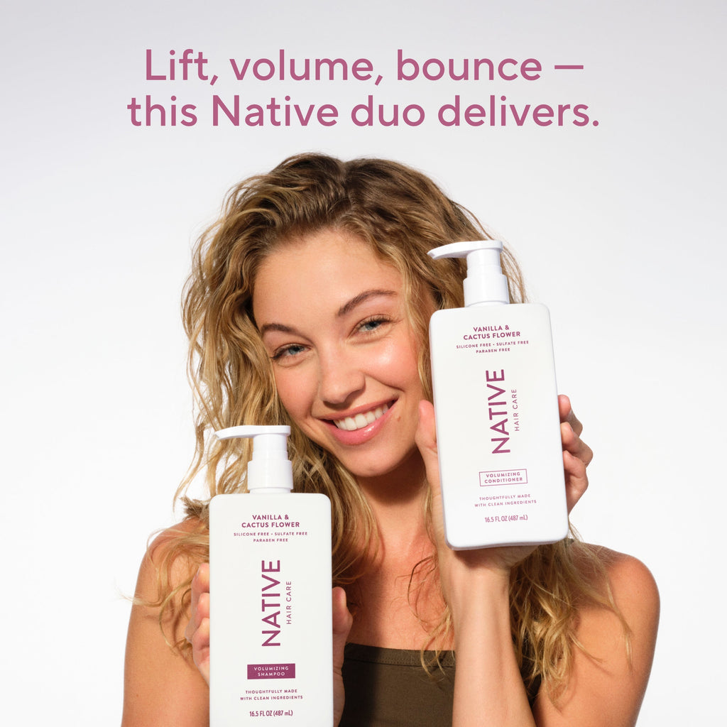 Volumizing Conditioner - Vanilla & Cactus Flower / Classic / 16.5oz - Clean Care Essential
