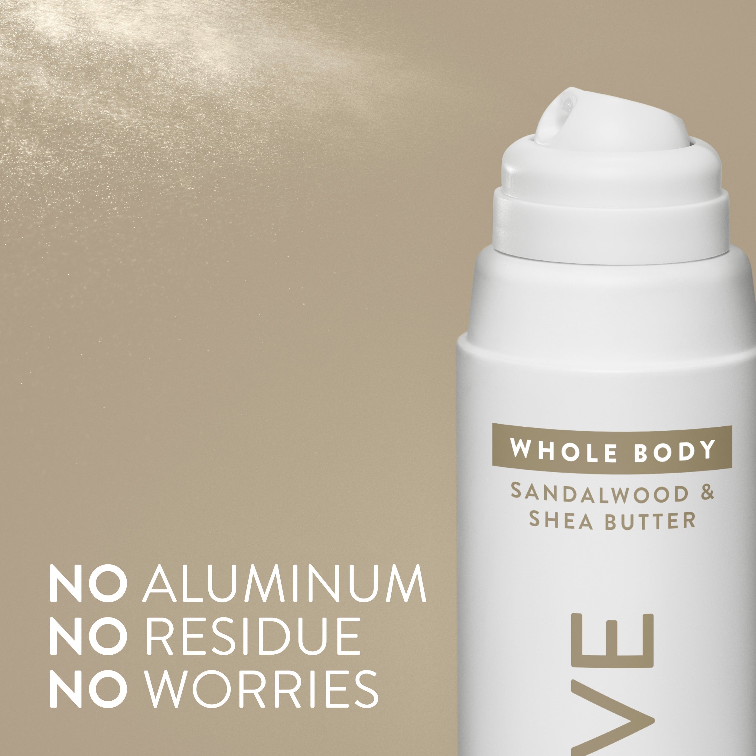 Whole Body Deodorant Spray - Sandalwood & Shea Butter / Classic / 3.5oz - Clean Care Essential