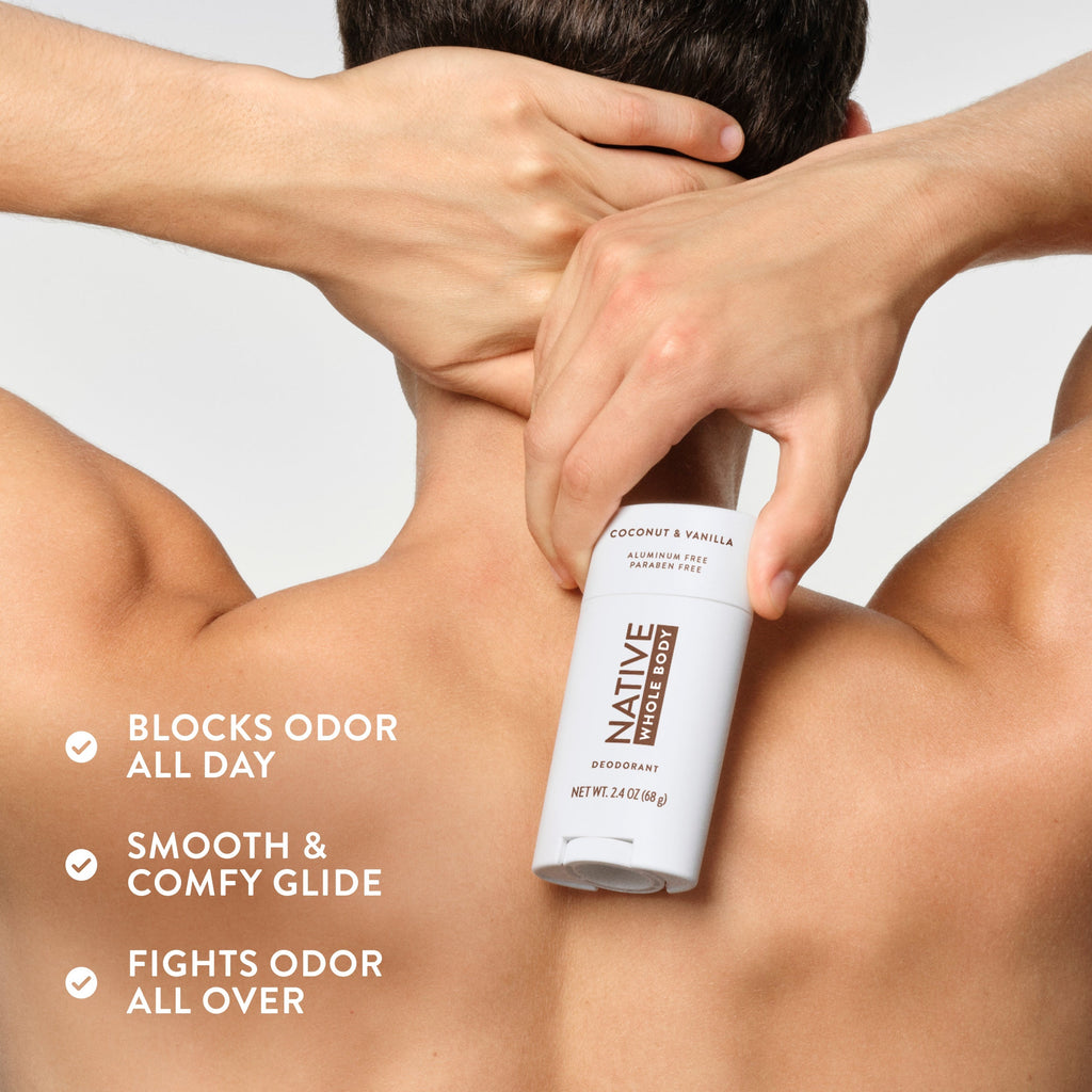 Whole Body Deodorant Stick - Coconut & Vanilla / Classic / 2.4oz - Clean Care Essential