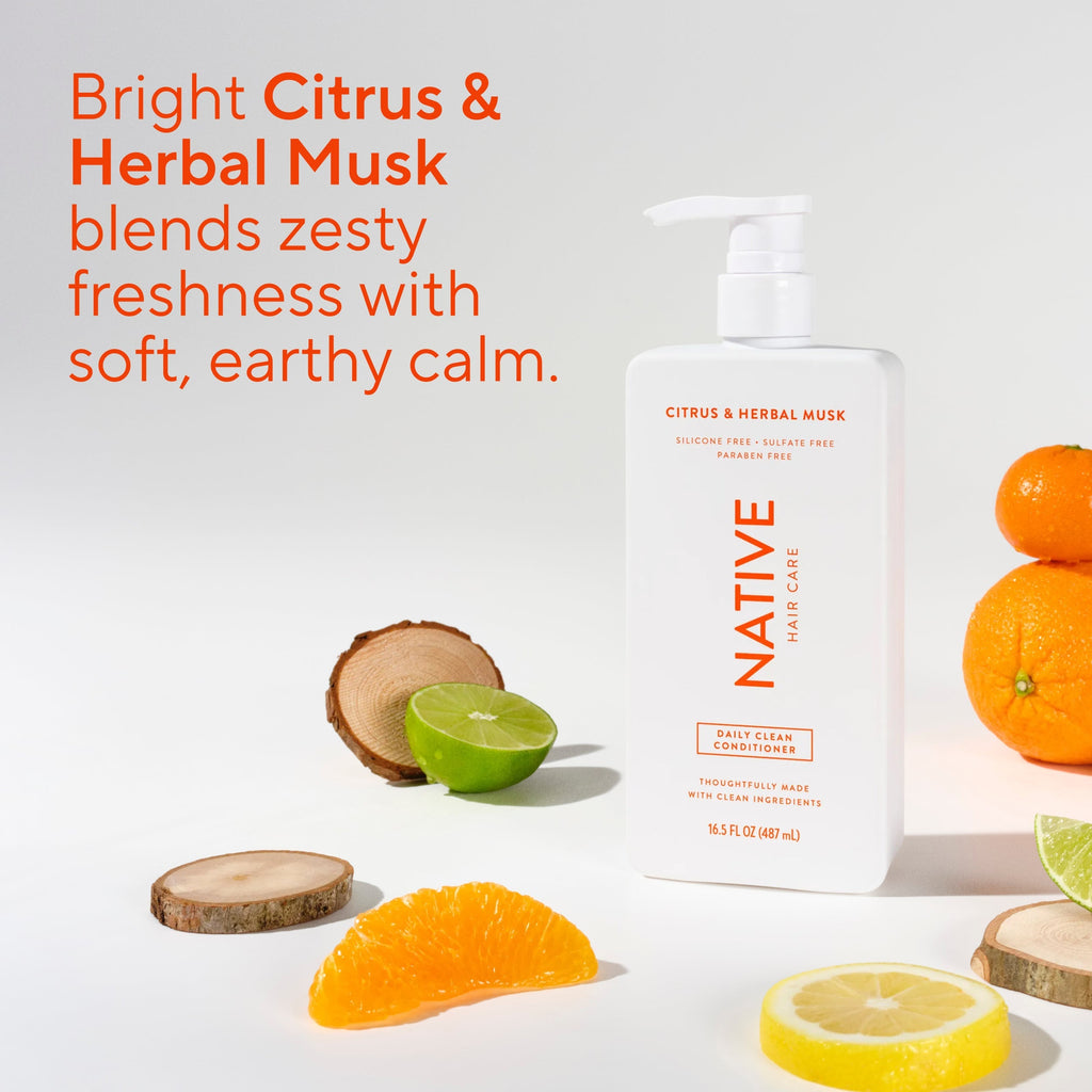 Daily Clean Conditioner - Citrus & Herbal Musk / Classic / 16.5oz - Clean Care Essential