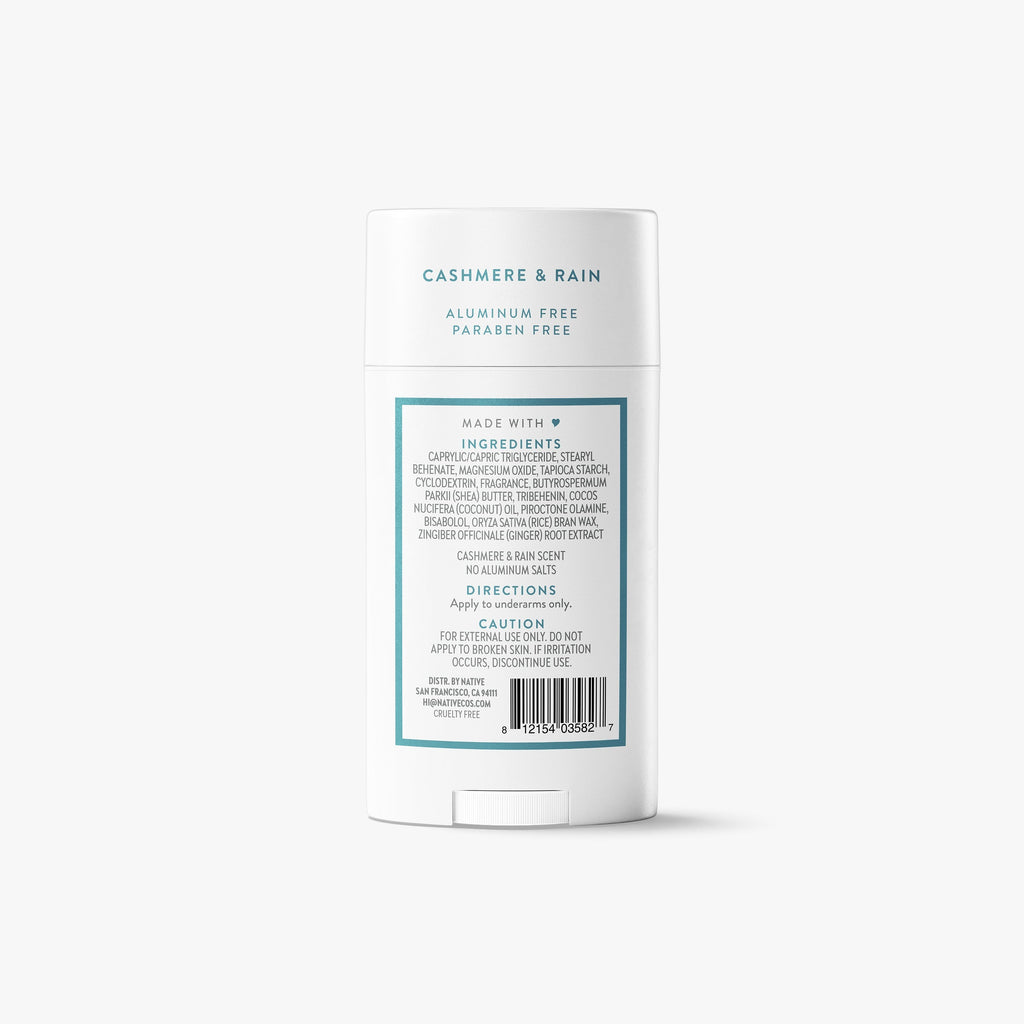 Deodorant Stick - Cashmere & Rain / Classic / 2.65oz - Clean Care Essential