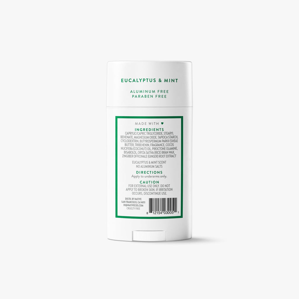 Deodorant Stick - Eucalyptus & Mint / Classic / 2.65oz - Clean Care Essential