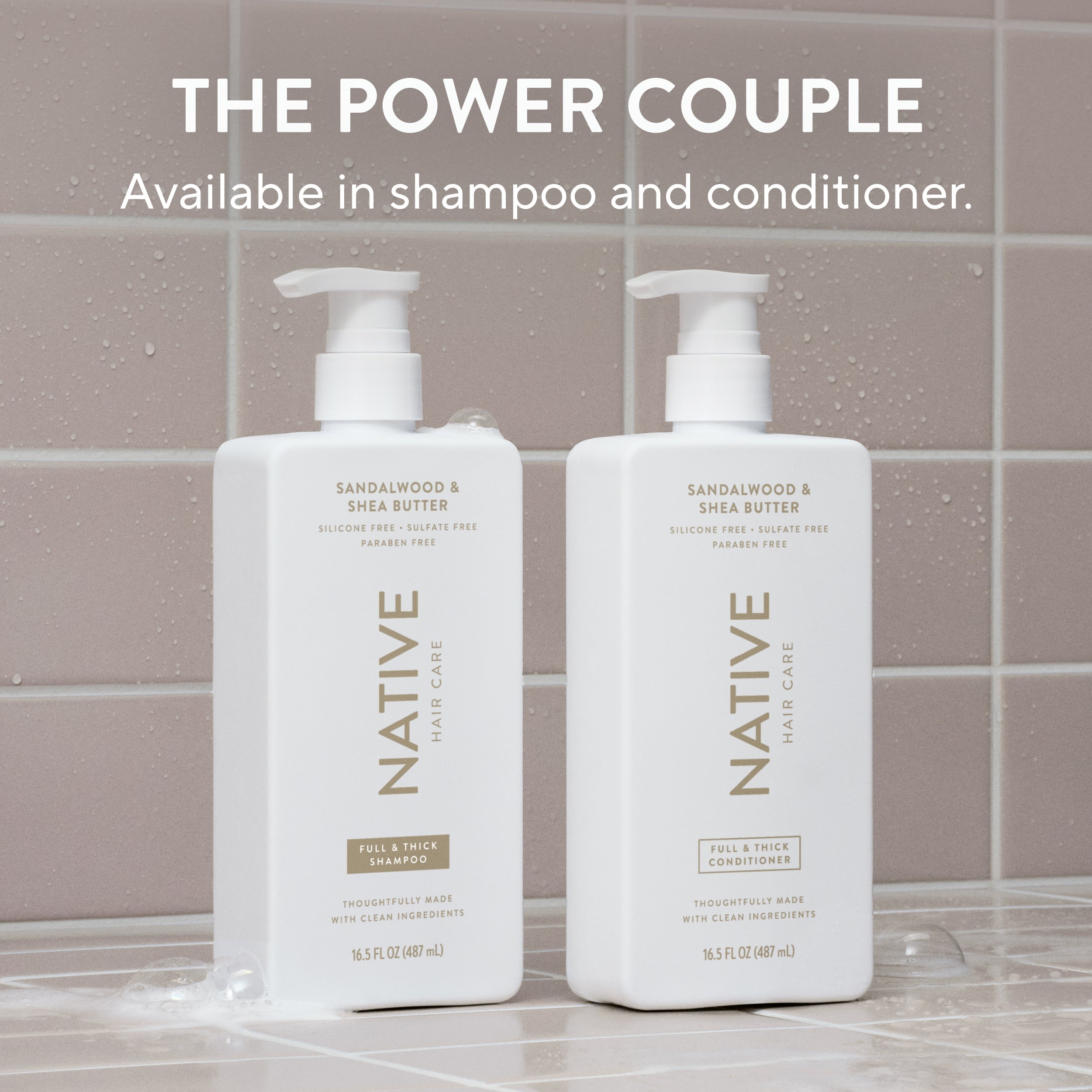 Full & Thick Conditioner - Sandalwood & Shea Butter / Classic / 16.5oz - Clean Care Essential