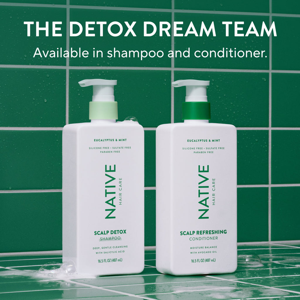 Scalp Detox Shampoo - Eucalyptus & Mint / Classic / 16.5oz - Clean Care Essential