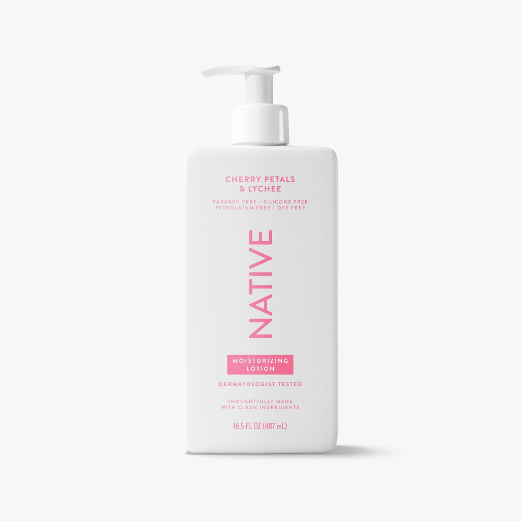 Body Lotion - Cherry Petals & Lychee / Classic / 16.5oz - Clean Care Essential