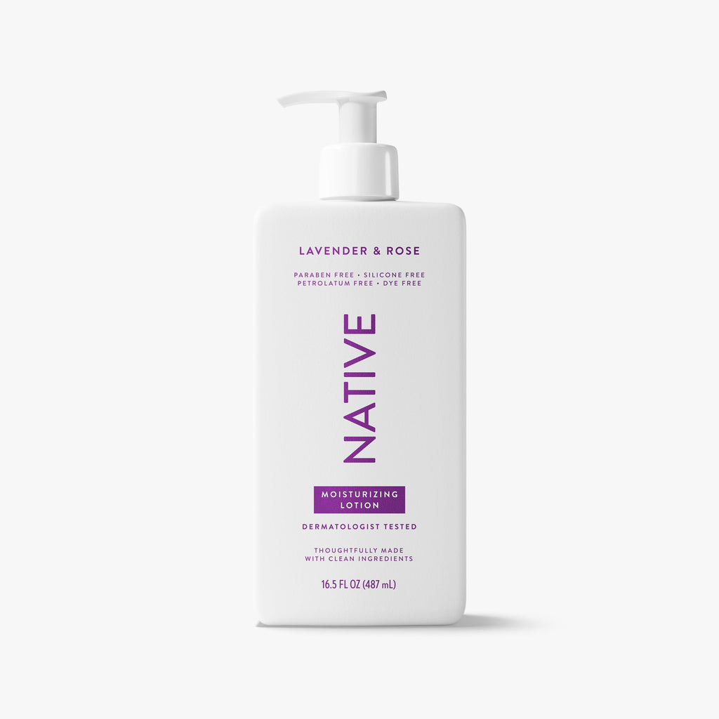 Body Lotion - Lavender & Rose / Classic / 16.5oz - Clean Care Essential