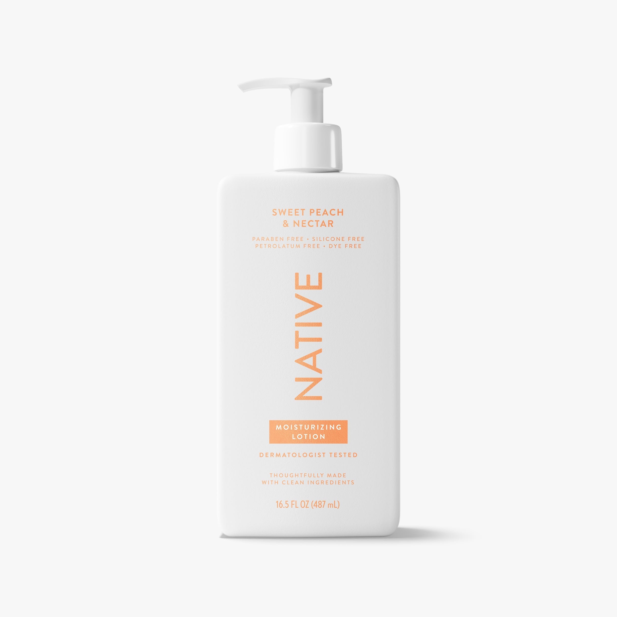 Body Lotion - Sweet Peach & Nectar / Classic / 16.5oz - Clean Care Essential