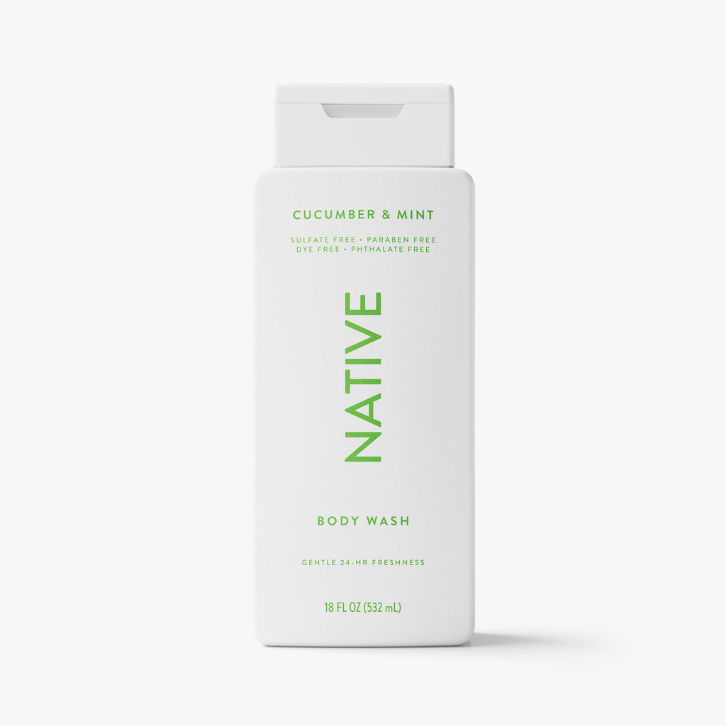 Body Wash - Cucumber & Mint / Classic / 18oz - Clean Care Essential