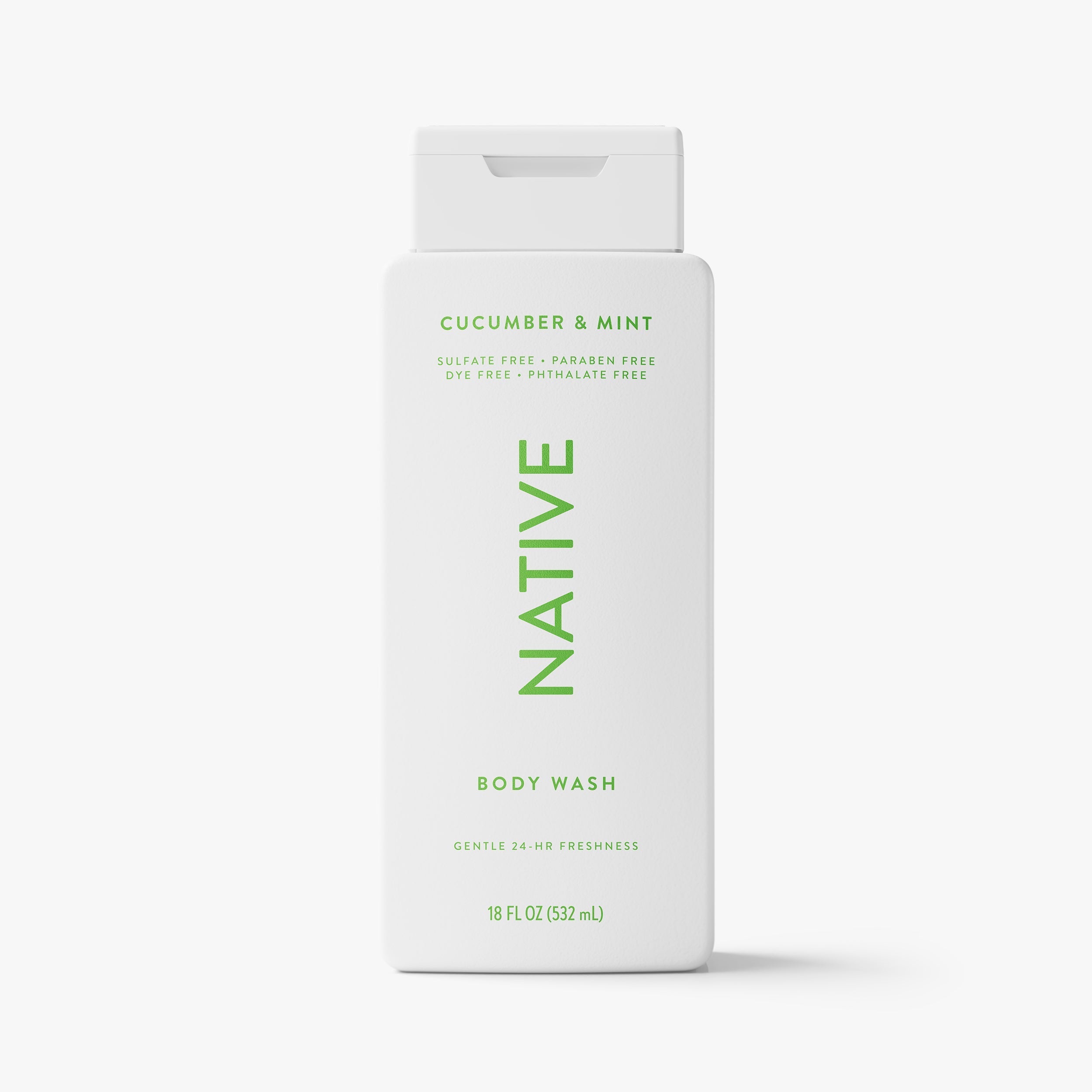 Body Wash - Cucumber & Mint / Classic / 18oz - Clean Care Essential